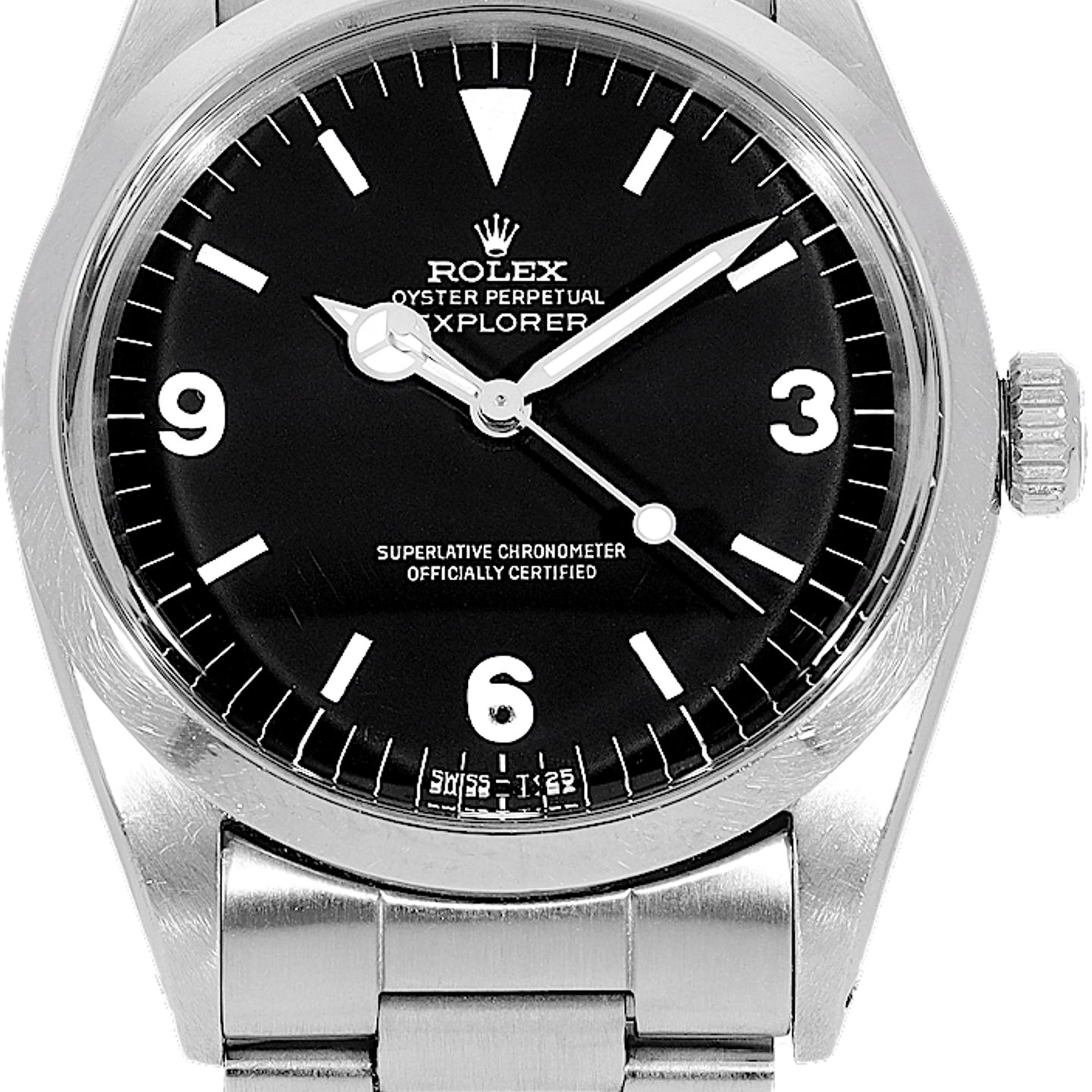 Rolex Explorer 1016 (1969) - Black dial 36 mm Steel case (2/5)