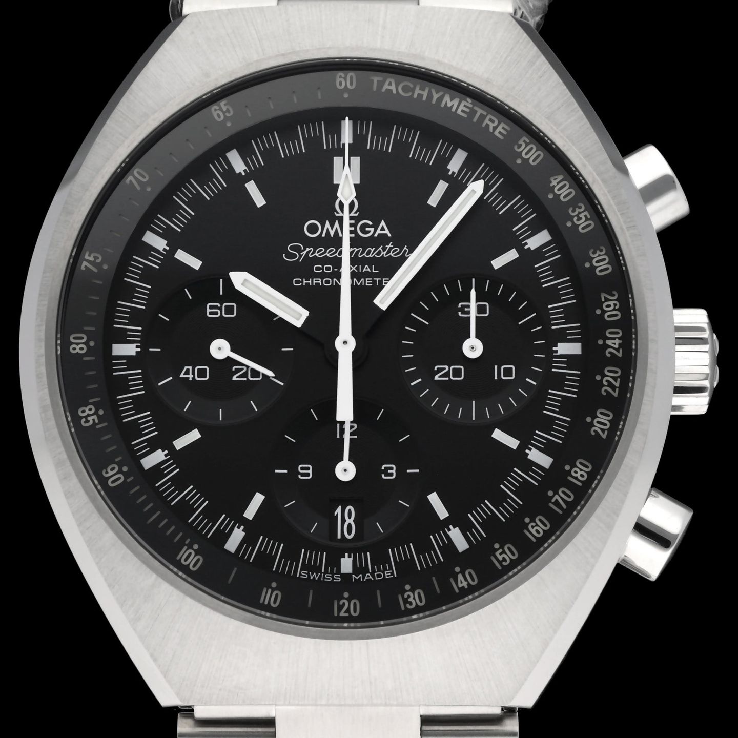 Omega Speedmaster Mark II 327.10.43.50.01.001 (2025) - Black dial 42 mm Steel case (1/8)