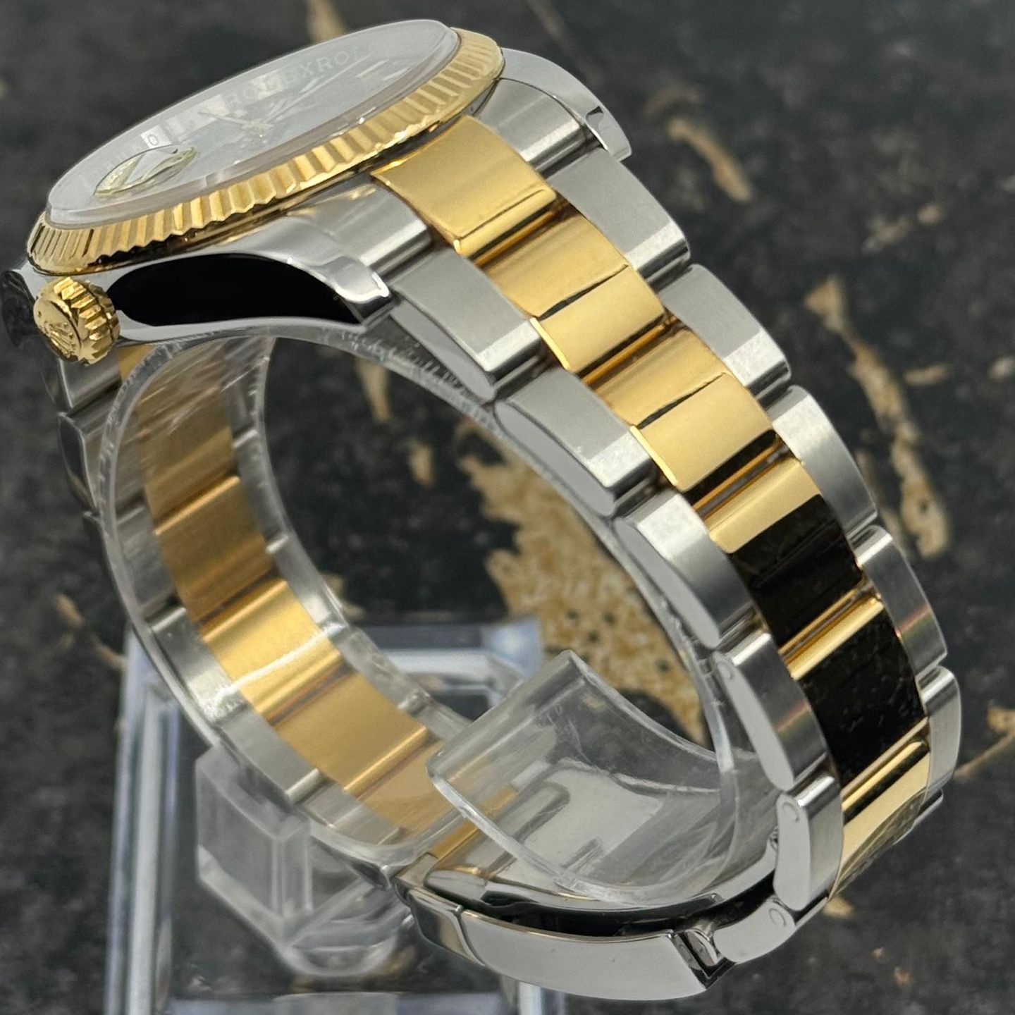 Rolex Datejust 36 116233 (2017) - Zwart wijzerplaat 36mm Goud/Staal (7/8)