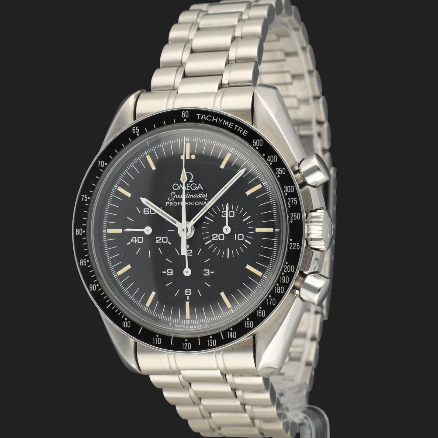 Omega Speedmaster Professional Moonwatch 3590.50 (1992) - Zwart wijzerplaat 42mm Staal (1/7)