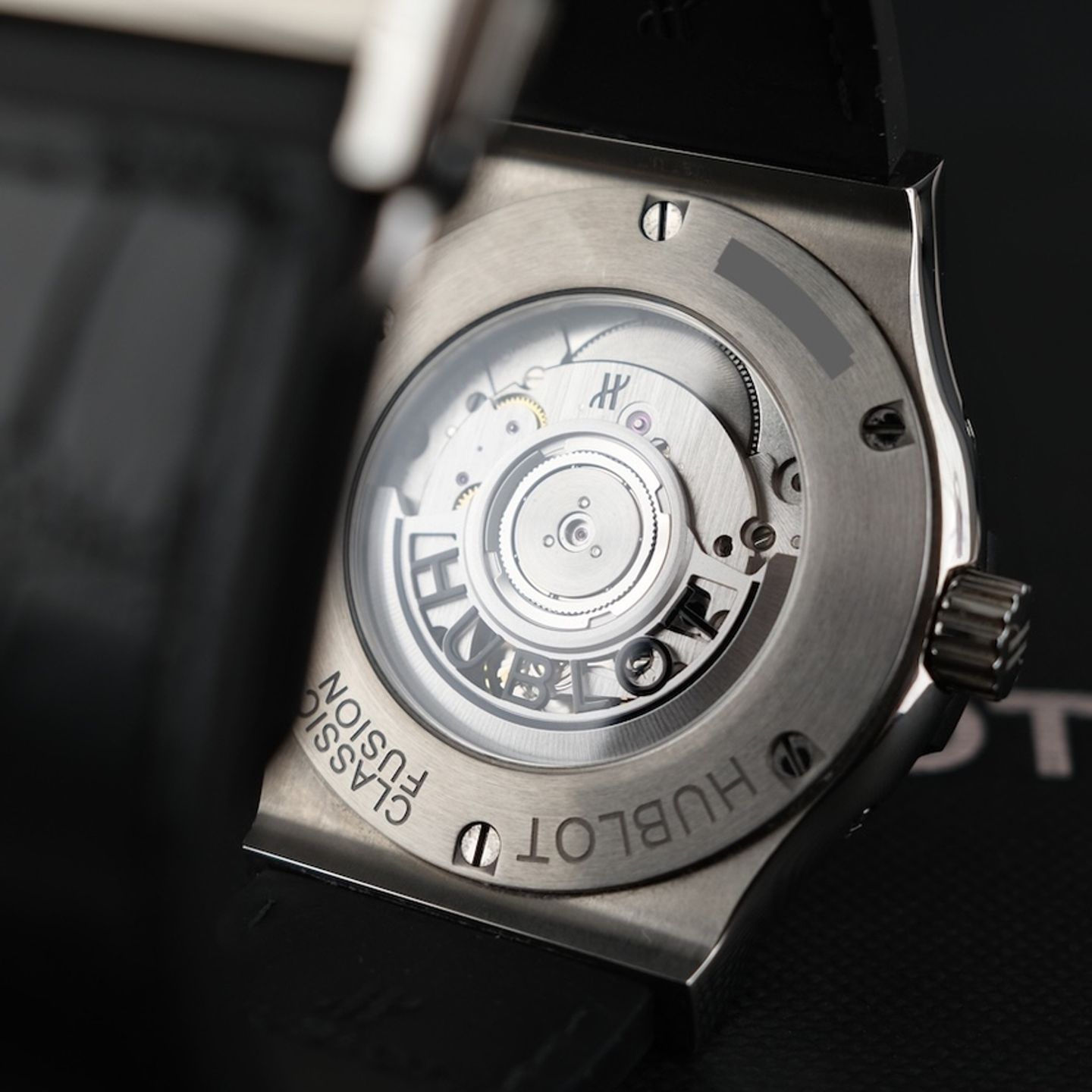 Hublot Classic Fusion Aerofusion 547.NX.0170.LR (2023) - Transparent dial 42 mm Titanium case (8/8)