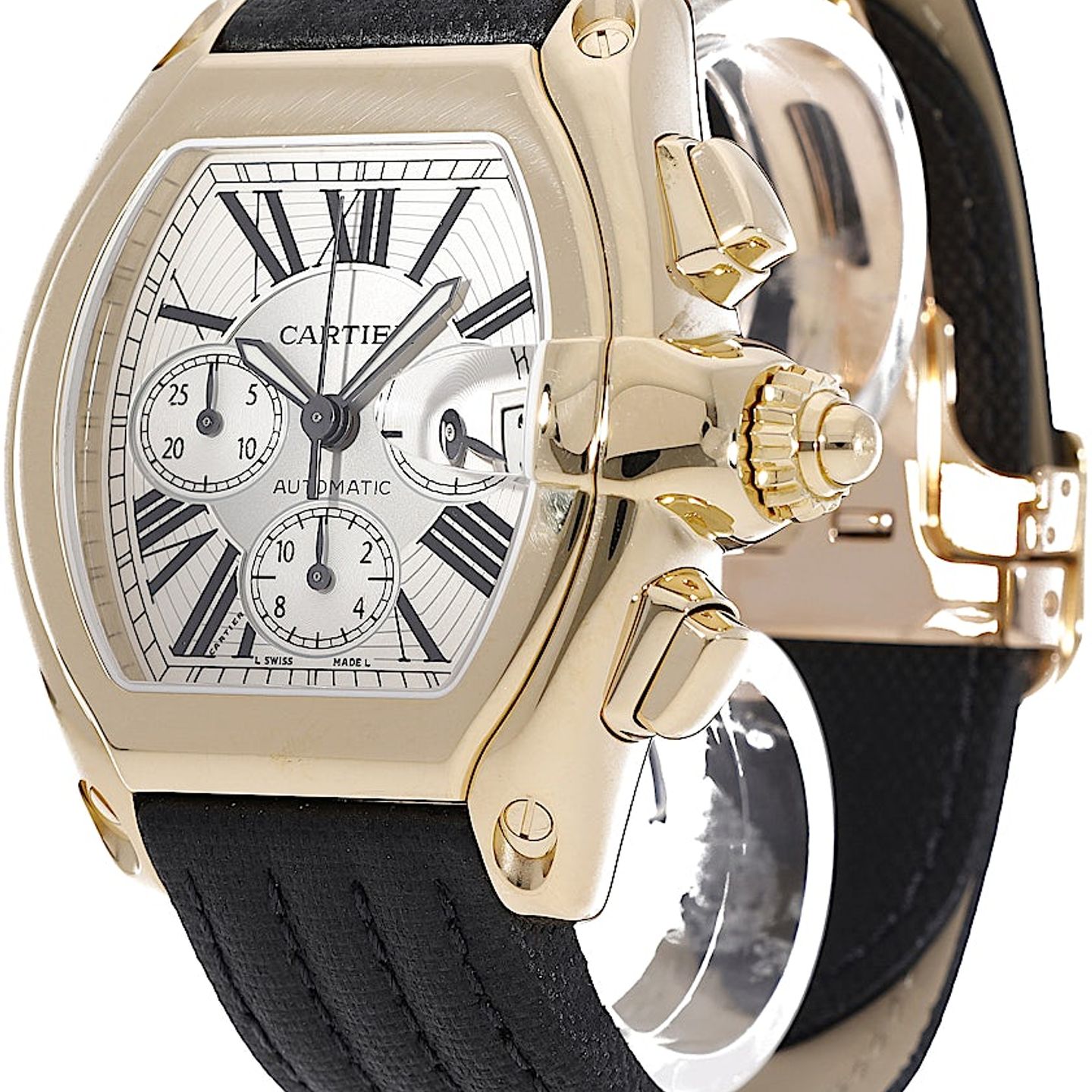 Cartier Roadster W62021Y3 (2017) - 48 mm Yellow Gold case (3/5)