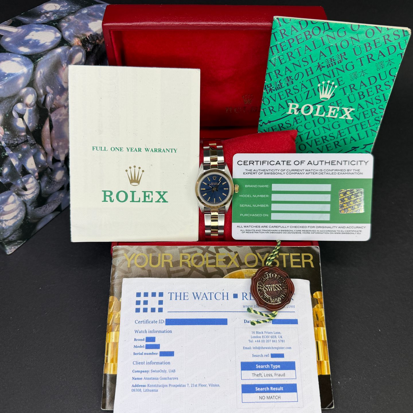 Rolex Oyster Perpetual 67183 - (3/4)