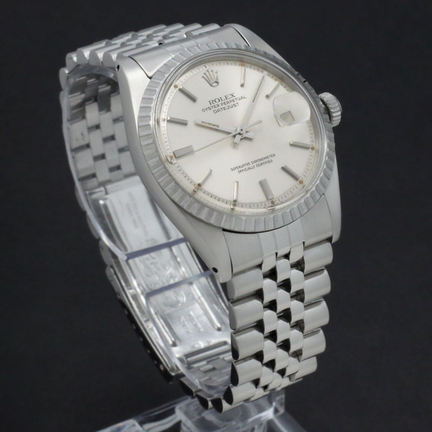 Rolex Datejust 1603 (1978) - Zilver wijzerplaat 36mm Staal (3/7)