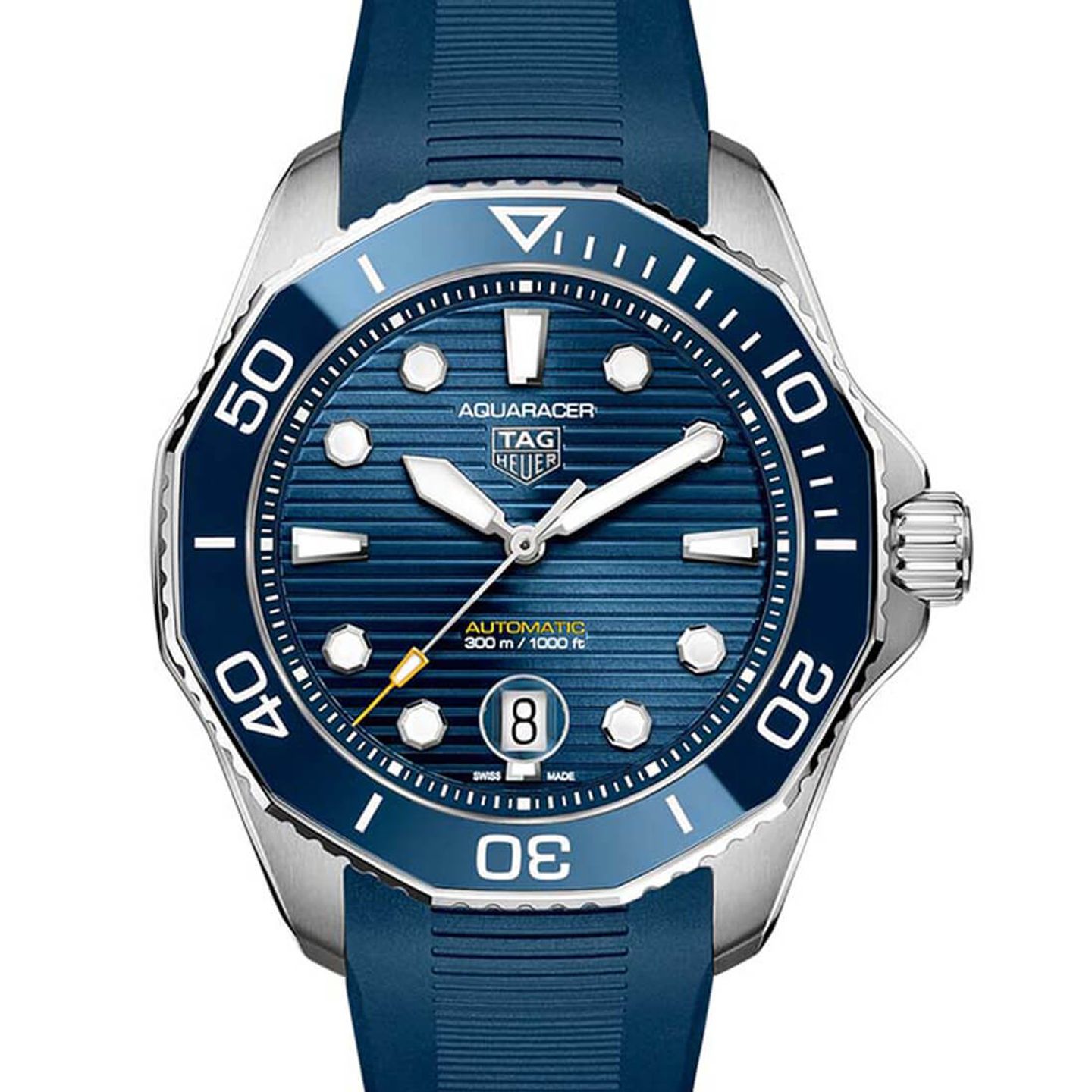 TAG Heuer Aquaracer 300M WBP201B.FT6198 (2024) - Blauw wijzerplaat 43mm Staal (1/3)