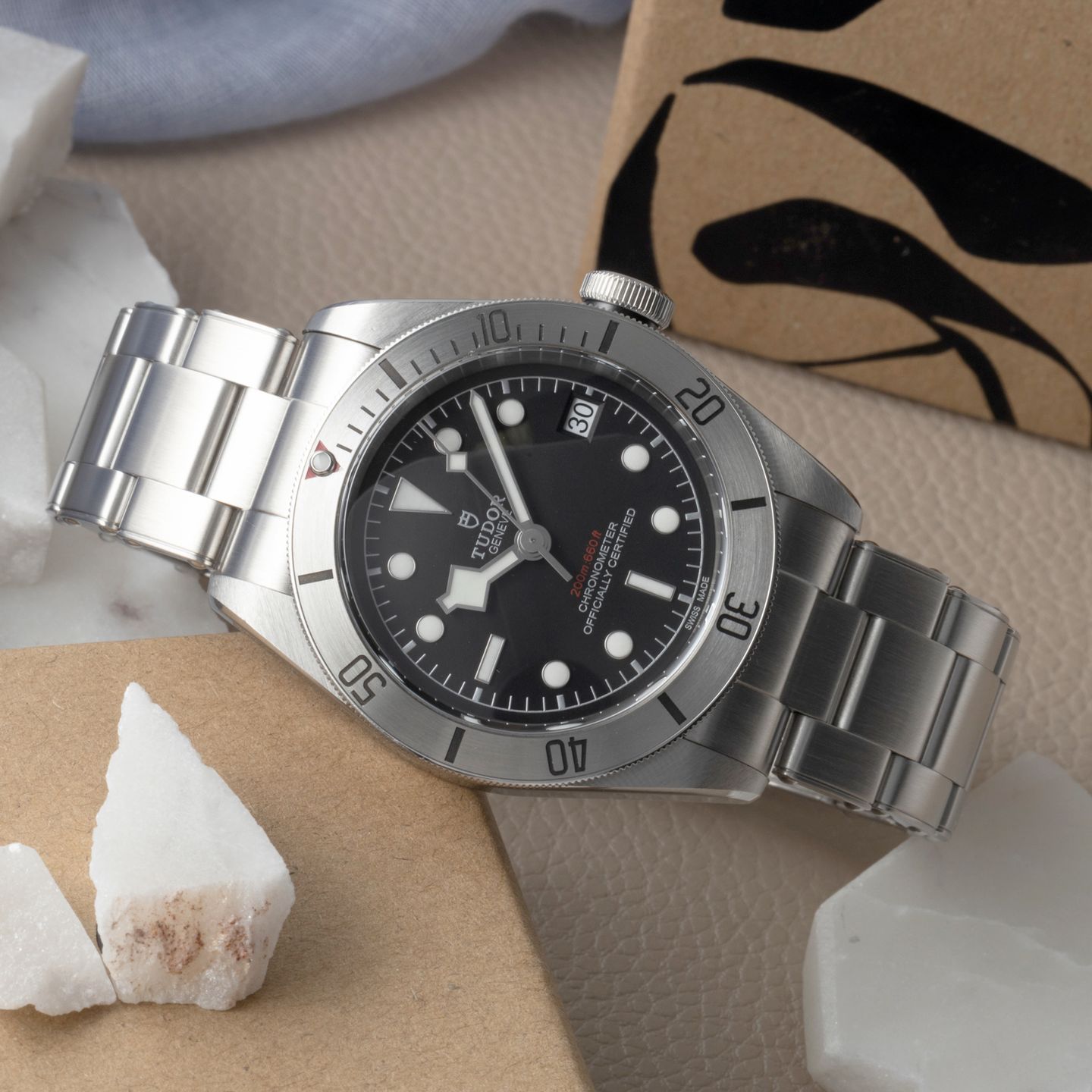 Tudor Black Bay Steel 79730 (Unknown (random serial)) - Black dial 41 mm Steel case (2/8)