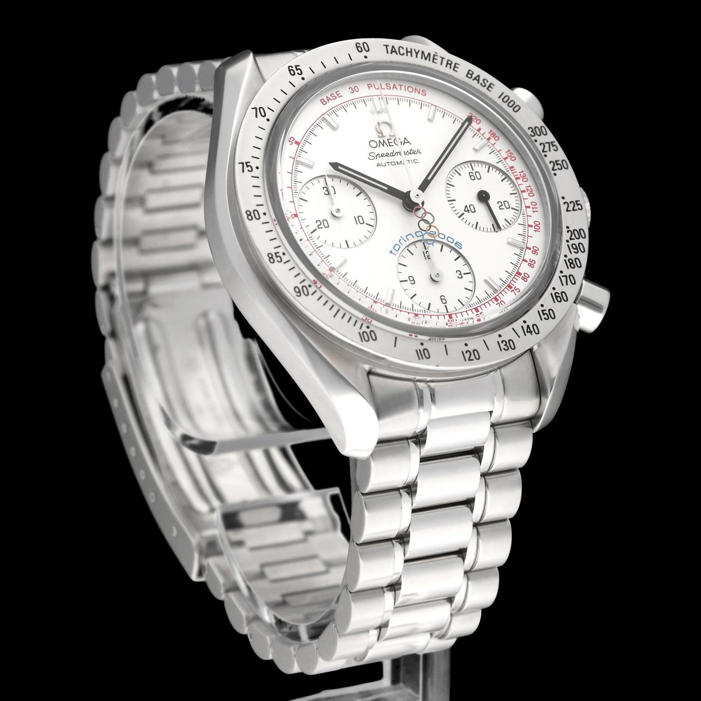 Omega Speedmaster 3538.30 (2007) - White dial 39 mm Steel case (6/8)