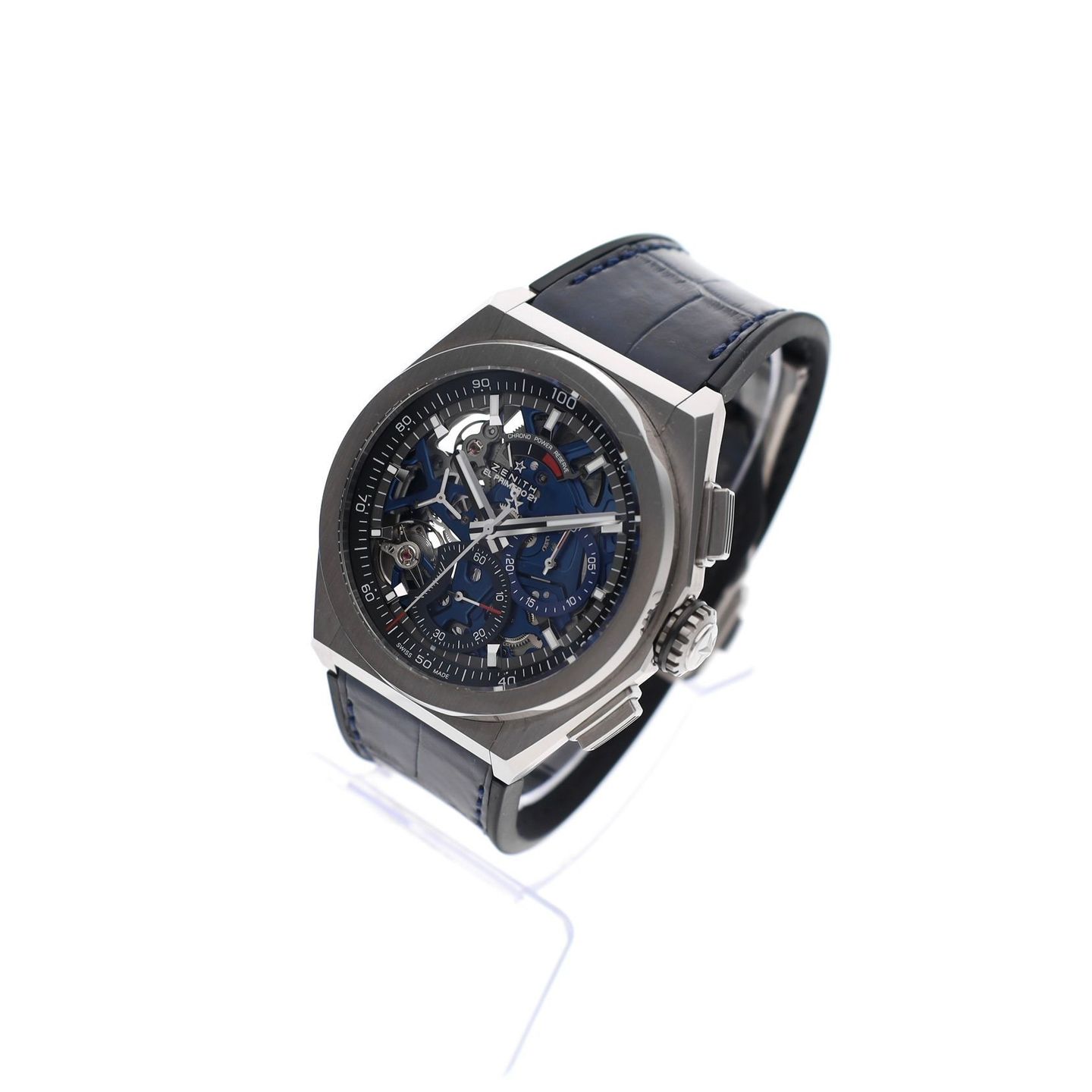 Zenith Defy El Primero 95.9002.9004/78.R584 (2021) - Transparent dial 44 mm Titanium case (2/8)