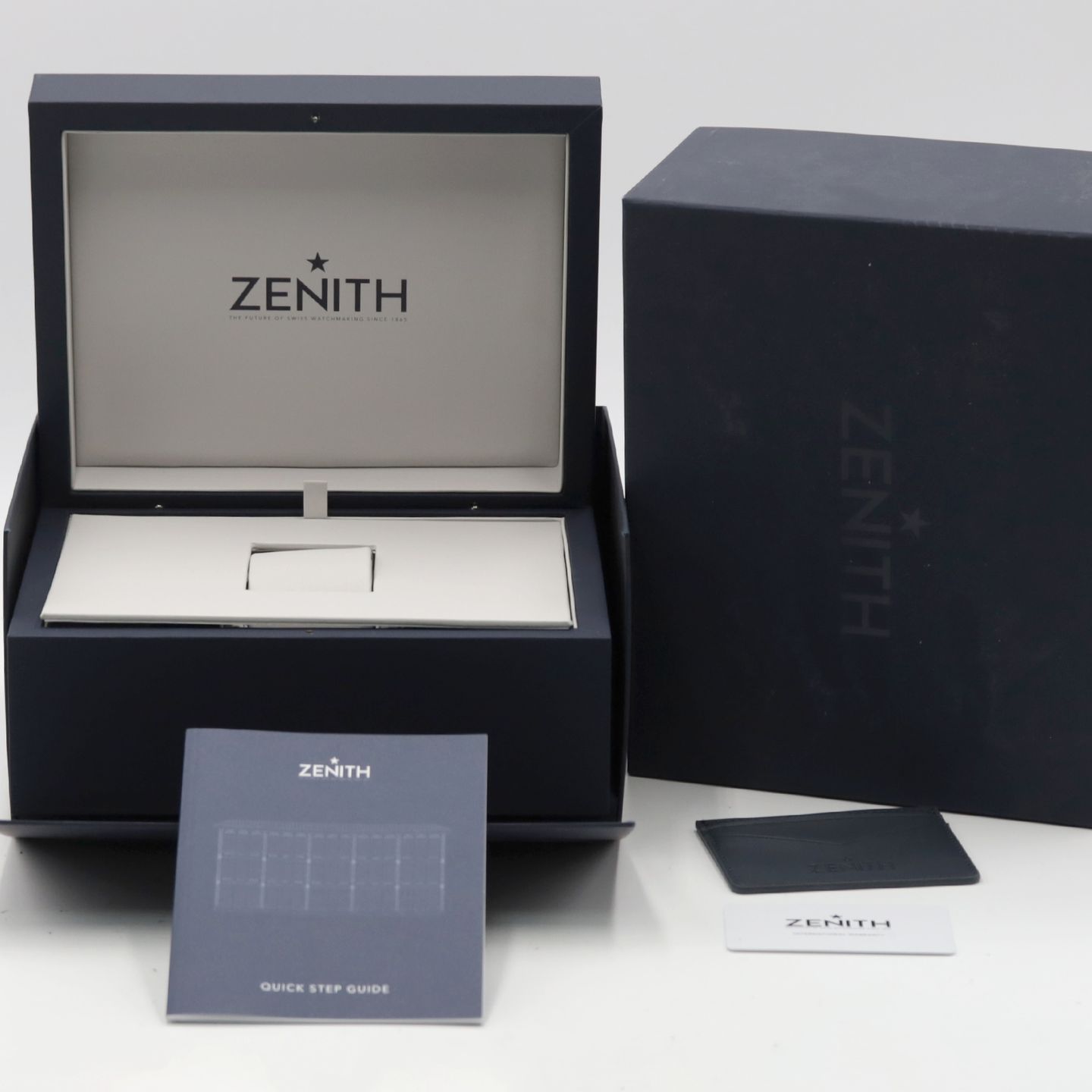 Zenith Chronomaster Sport 03.3100.3600/21.M3100 (Onbekend (willekeurig serienummer)) - Zwart wijzerplaat 41mm Staal (8/8)