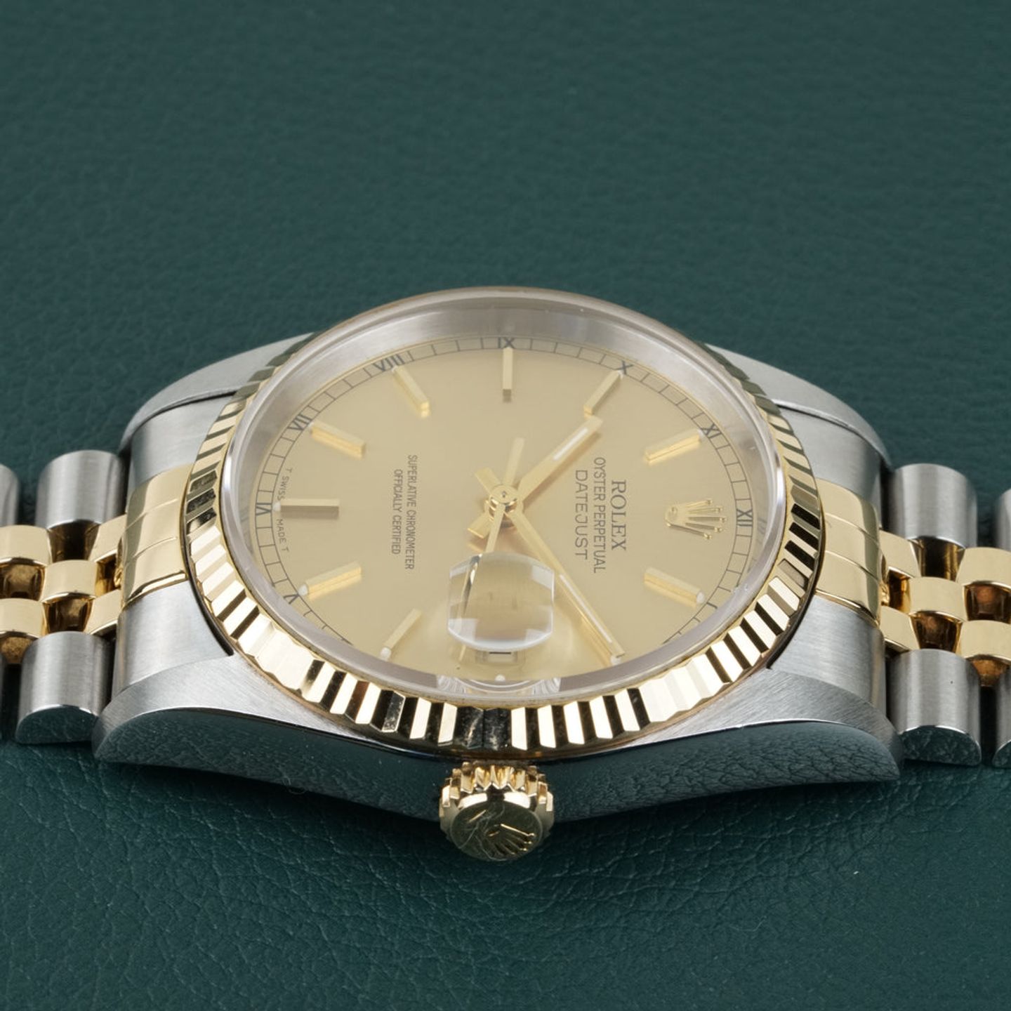 Rolex Datejust 36 16233 (1997) - 36 mm Gold/Steel case (4/8)