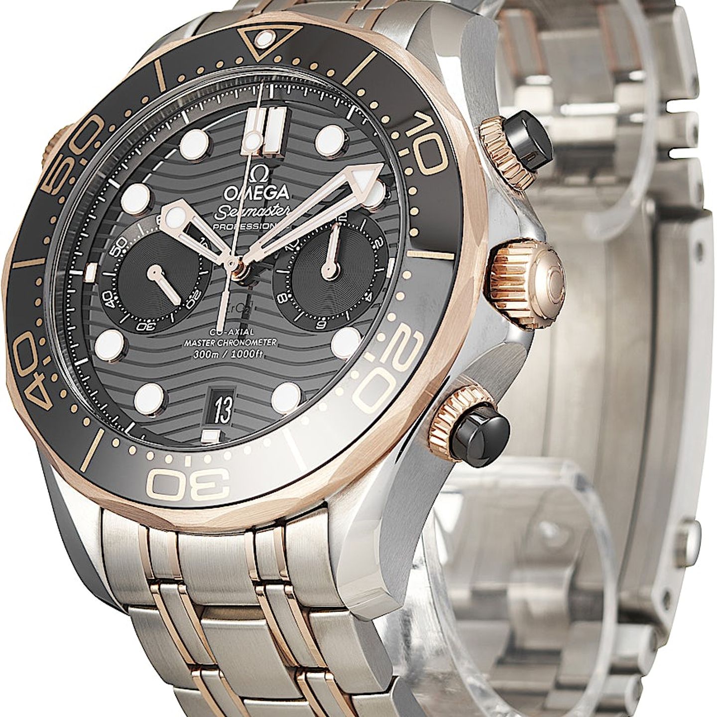 Omega Seamaster Diver 300 M 210.20.44.51.01.001 (2023) - Black dial 44 mm Steel case (3/5)