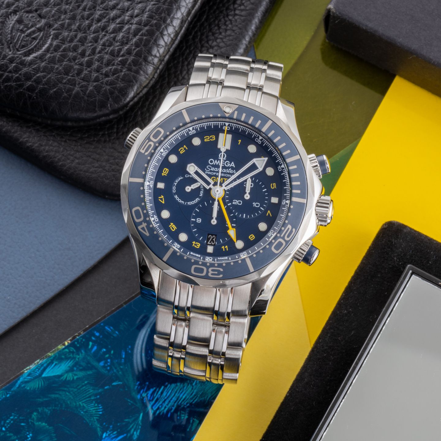 Omega Seamaster Diver 300 M 212.30.44.52.03.001 (Unknown (random serial)) - Blue dial 44 mm Steel case (1/8)