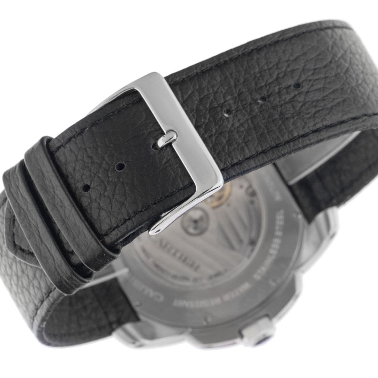 Cartier Calibre de Cartier 3389 (2016) - White dial 42 mm Steel case (7/7)