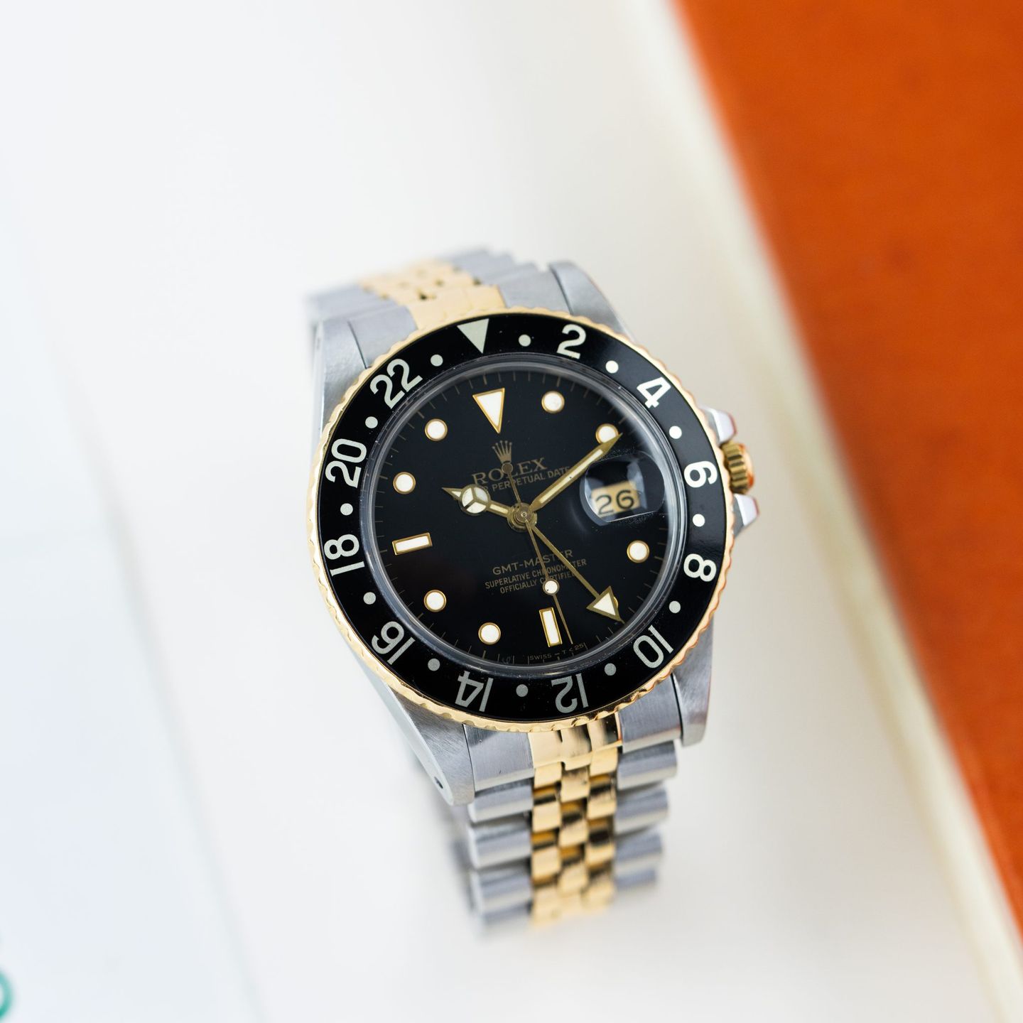 Rolex GMT-Master 1675 (1985) - Zwart wijzerplaat 40mm Staal (1/7)