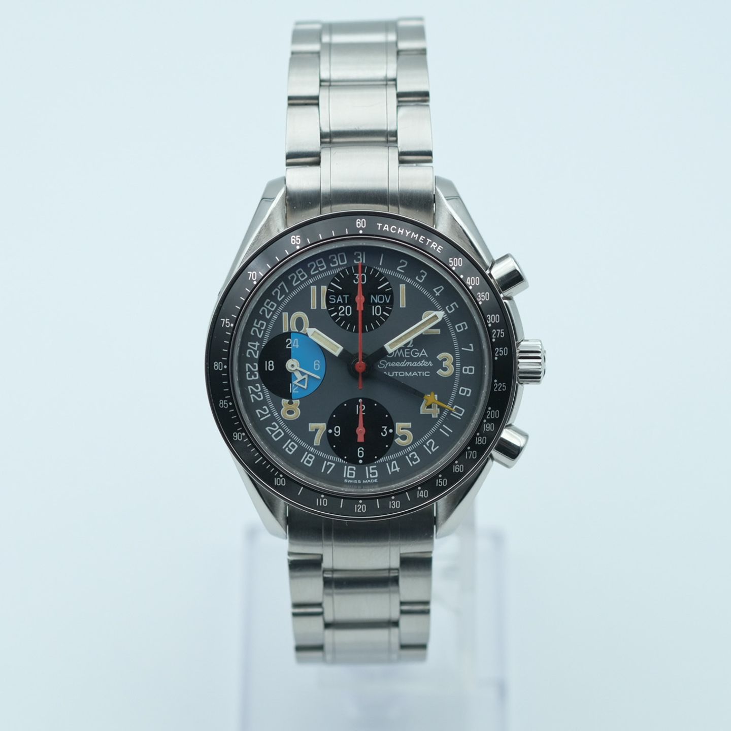 Omega Speedmaster 3820.53 (1997) - Grijs wijzerplaat 39mm Staal (5/8)