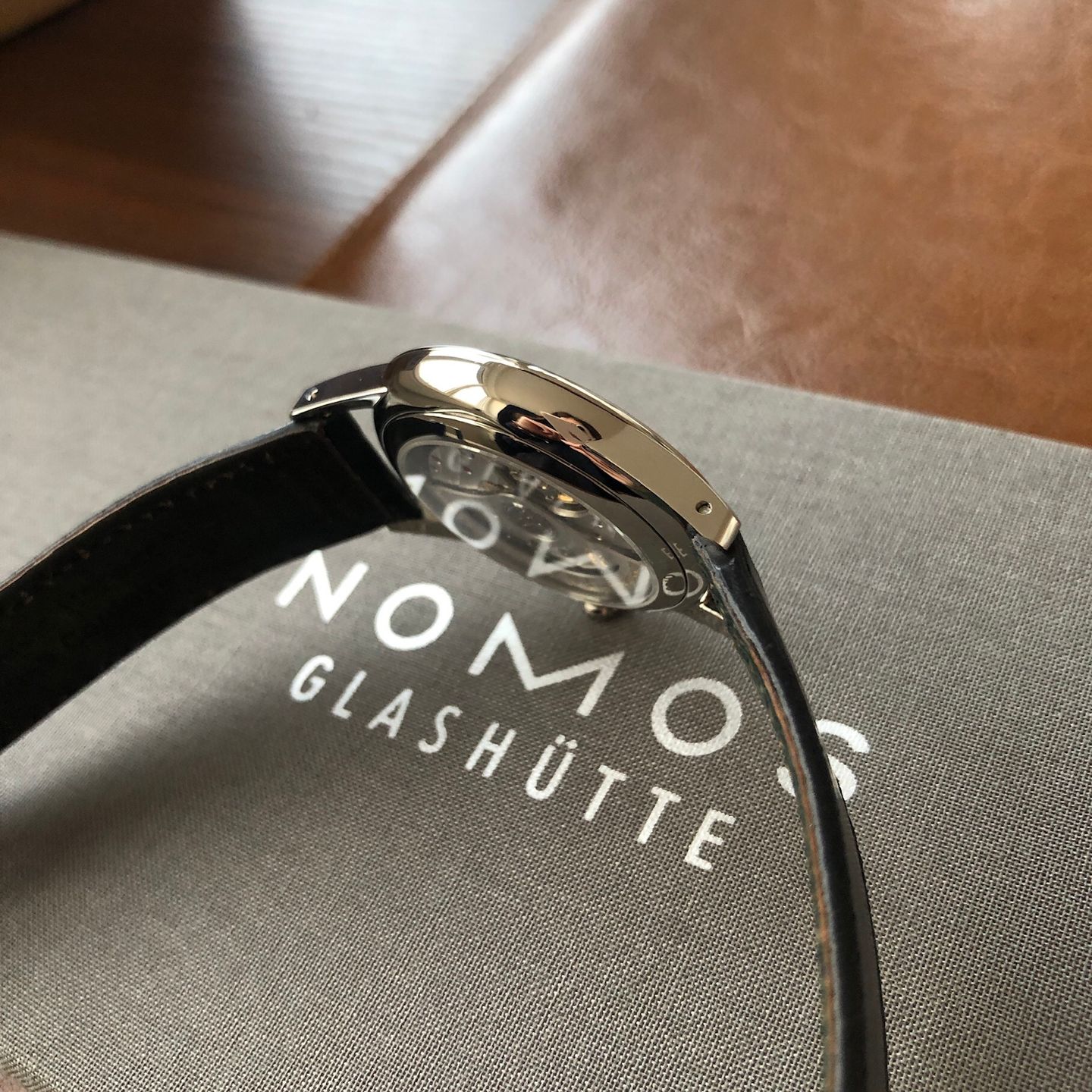NOMOS Orion Neomatik Nomos 340 (2022) - White dial 39 mm Steel case (4/8)
