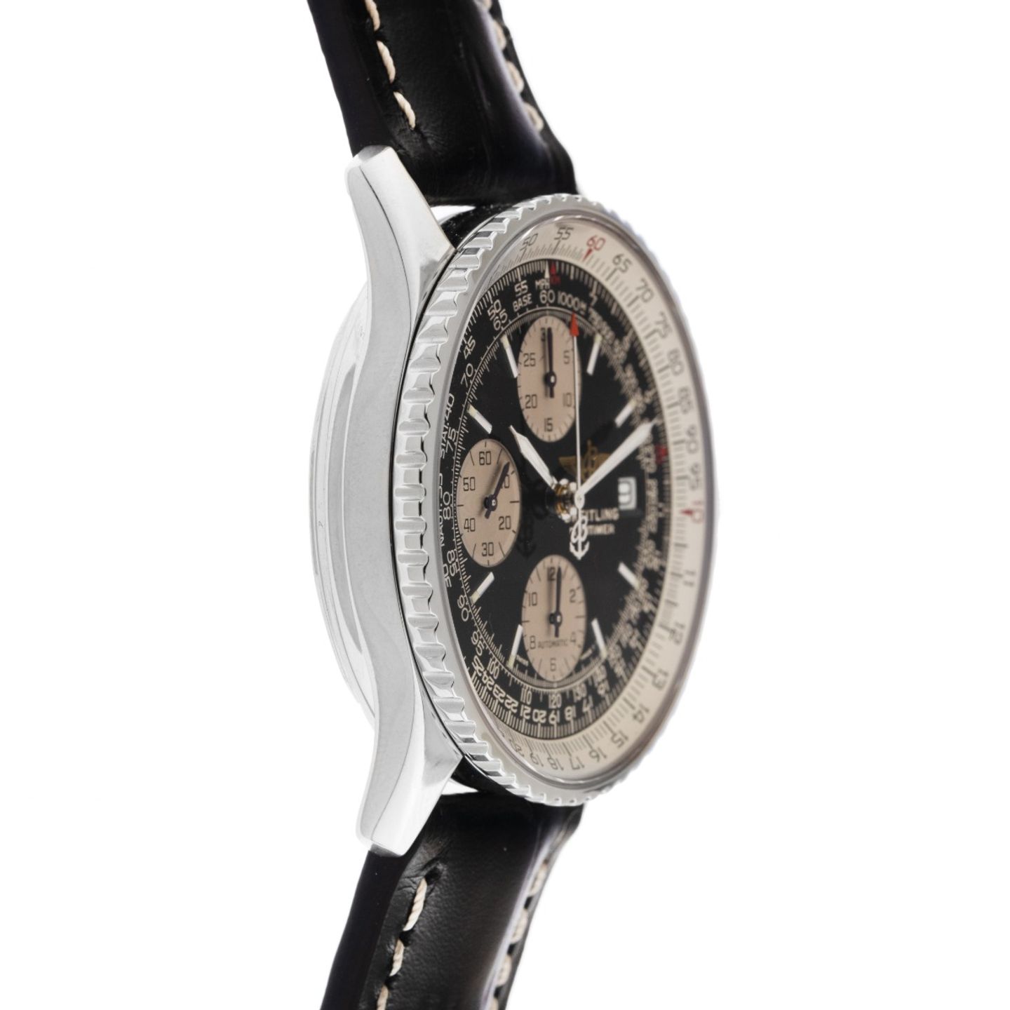 Breitling Old Navitimer A13022 SNOWBIRDS (1996) - Zwart wijzerplaat 42mm Staal (5/8)