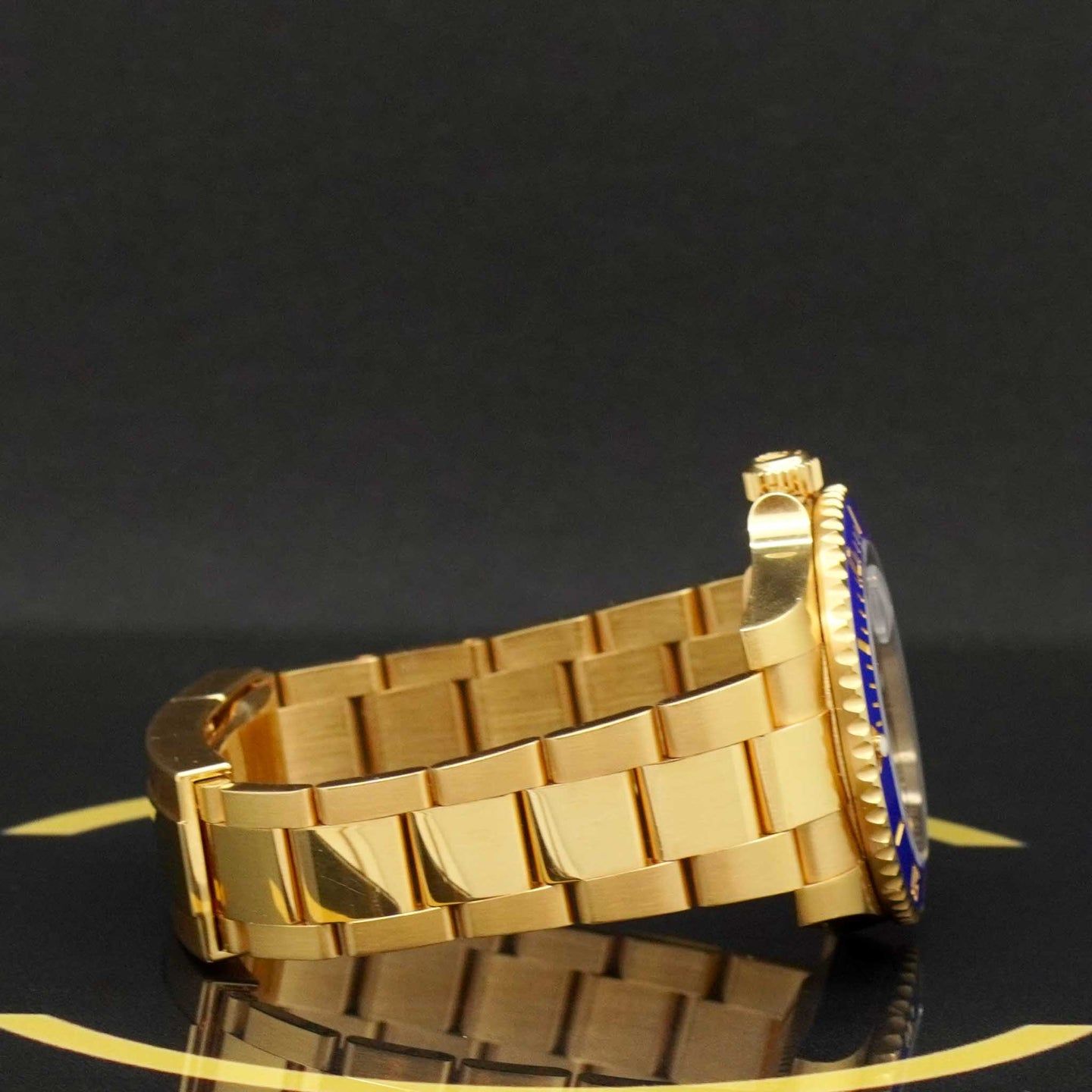 Rolex Submariner Date 116618LB (2020) - Blue dial 40 mm Yellow Gold case (6/7)