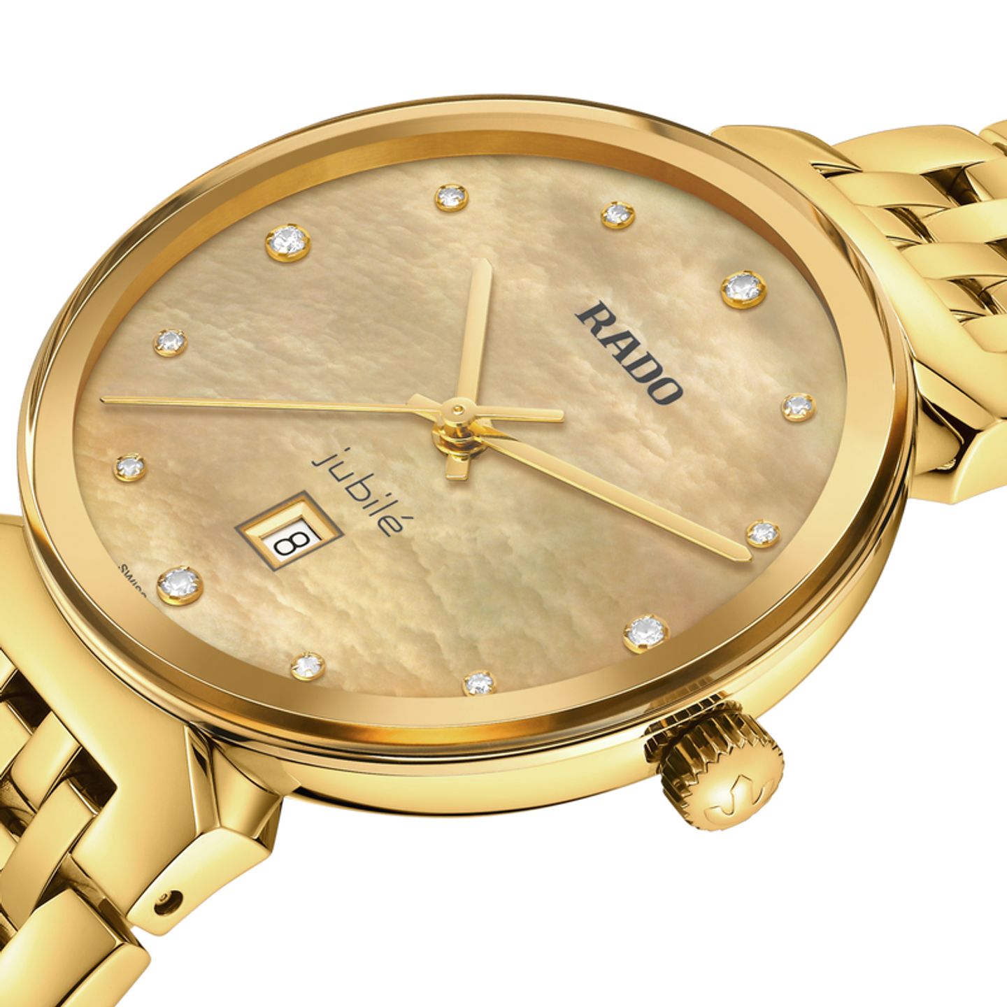 Rado Florence R48915903 (2026) - Gold dial 30 mm Steel case (3/8)