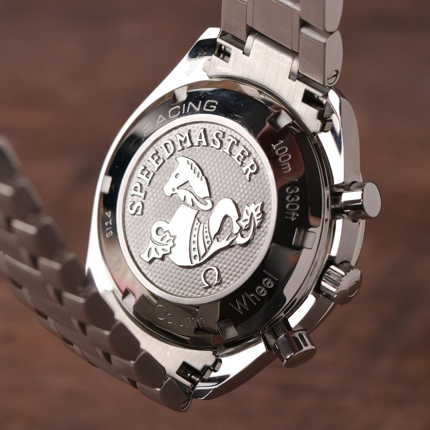 Omega Speedmaster Racing 326.30.40.50.01.002 (Onbekend (willekeurig serienummer)) - Zwart wijzerplaat 40mm Staal (4/8)