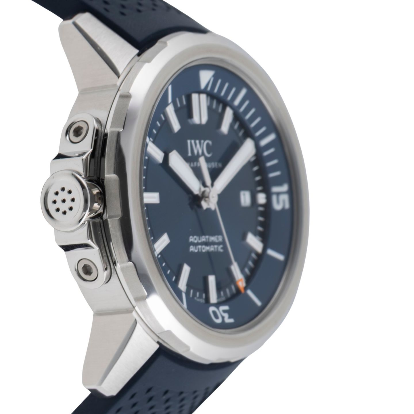IWC Aquatimer Automatic IW328801 (2022) - Blauw wijzerplaat 42mm Staal (7/8)