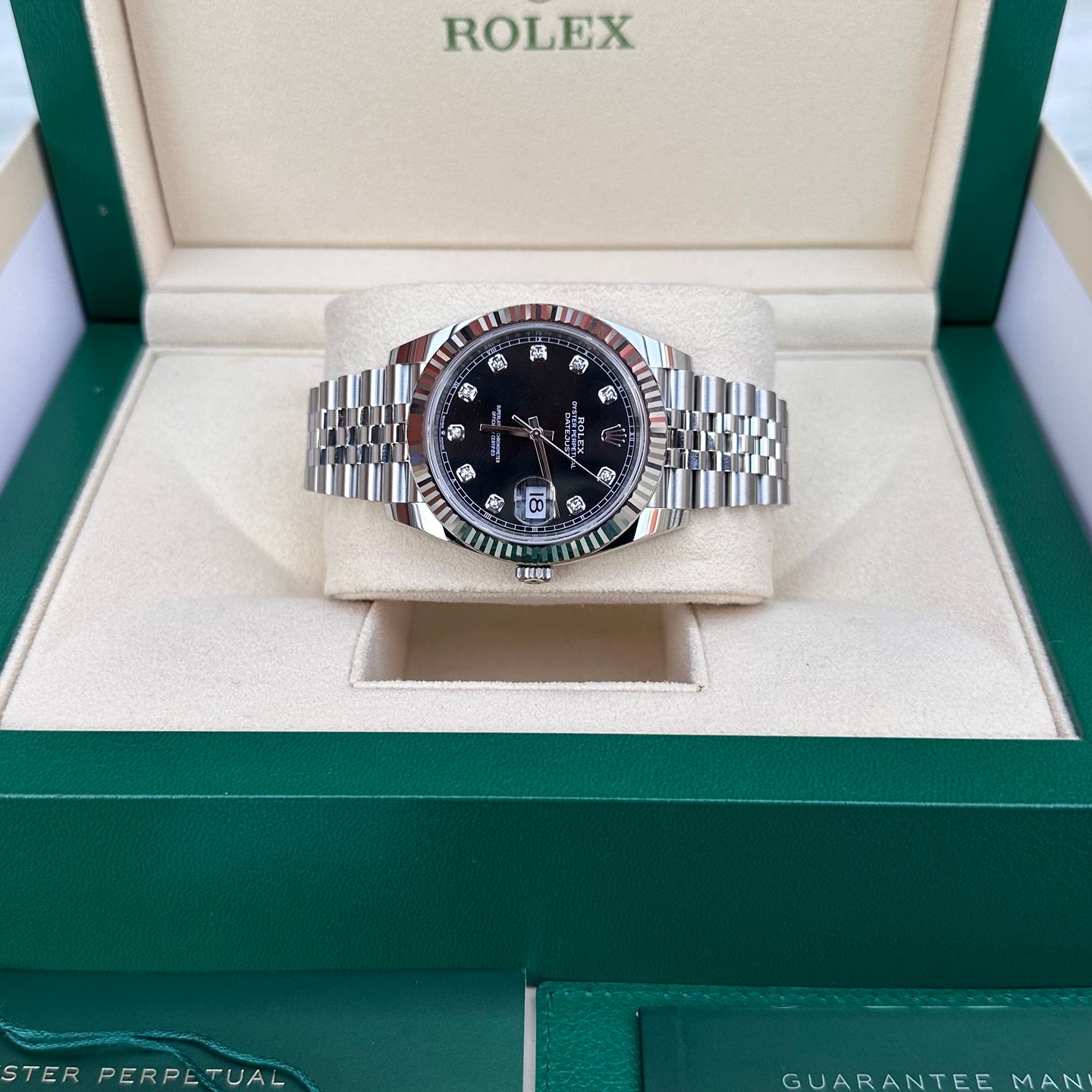 Rolex Datejust 41 126334 (2023) - Black dial 41 mm Steel case (4/5)