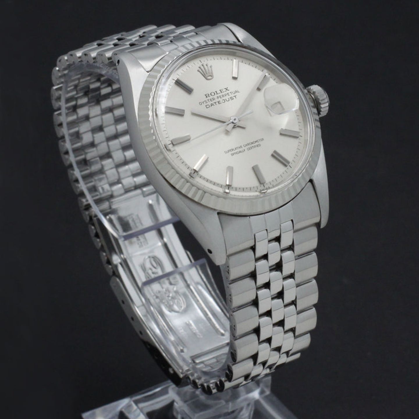 Rolex Datejust 1601 (1968) - Silver dial 36 mm Steel case (5/7)