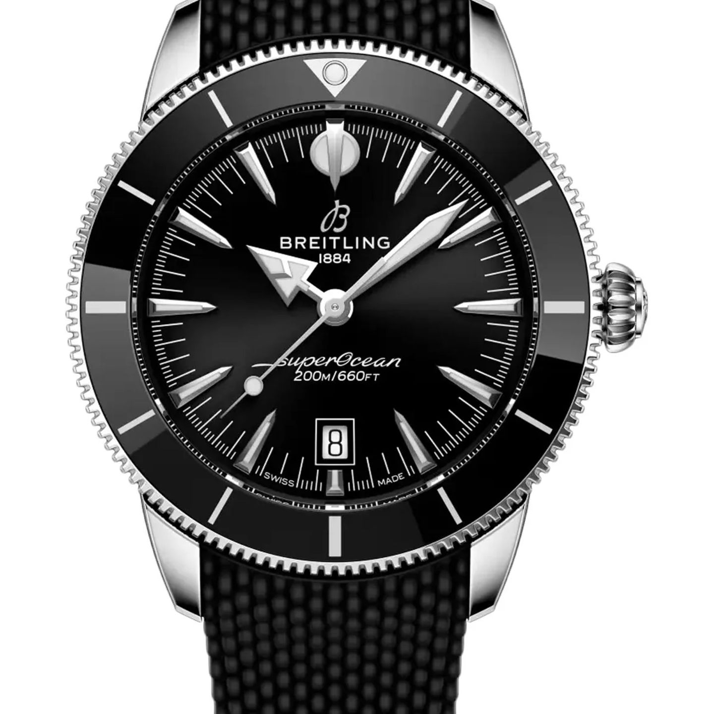 Breitling Superocean Heritage AB3112241B1S1 (2026) - Zwart wijzerplaat 44mm Staal (1/1)