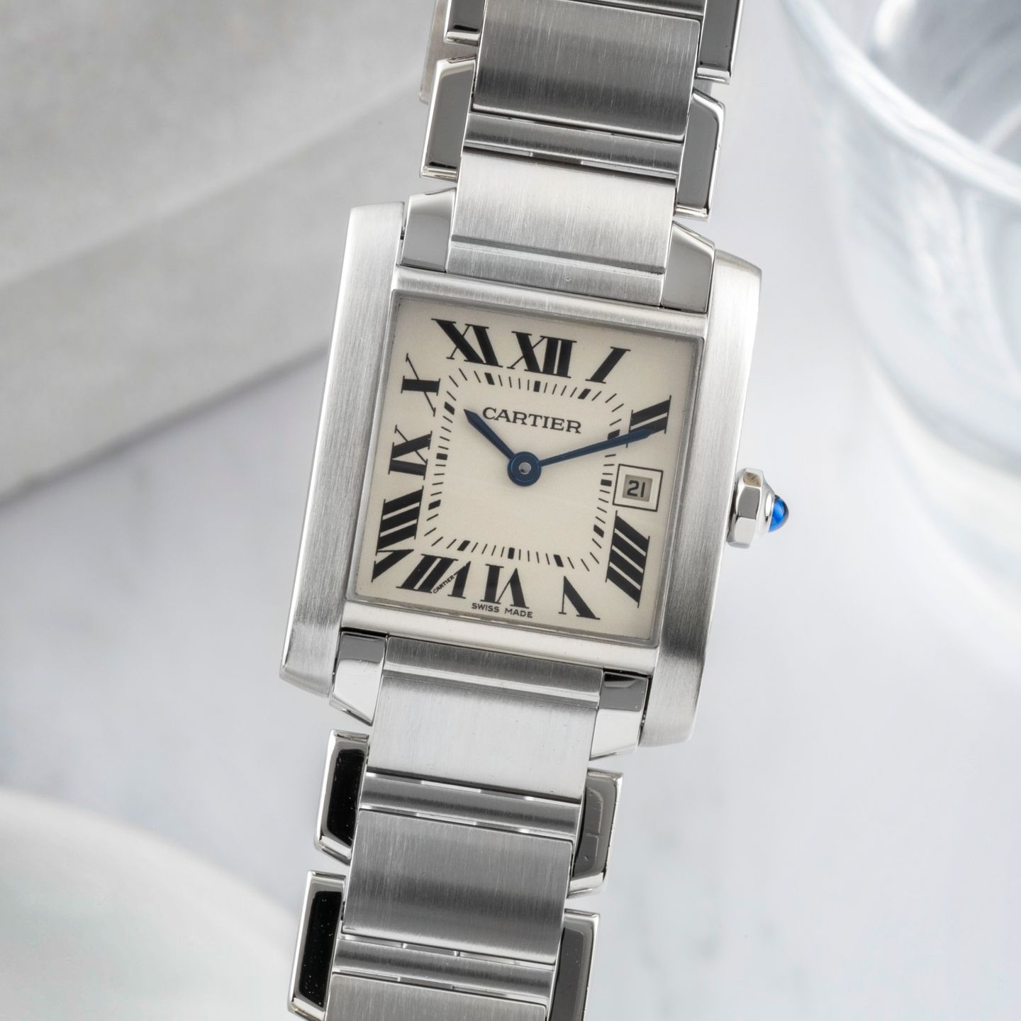 Cartier Tank Française W51011Q3 - (3/8)