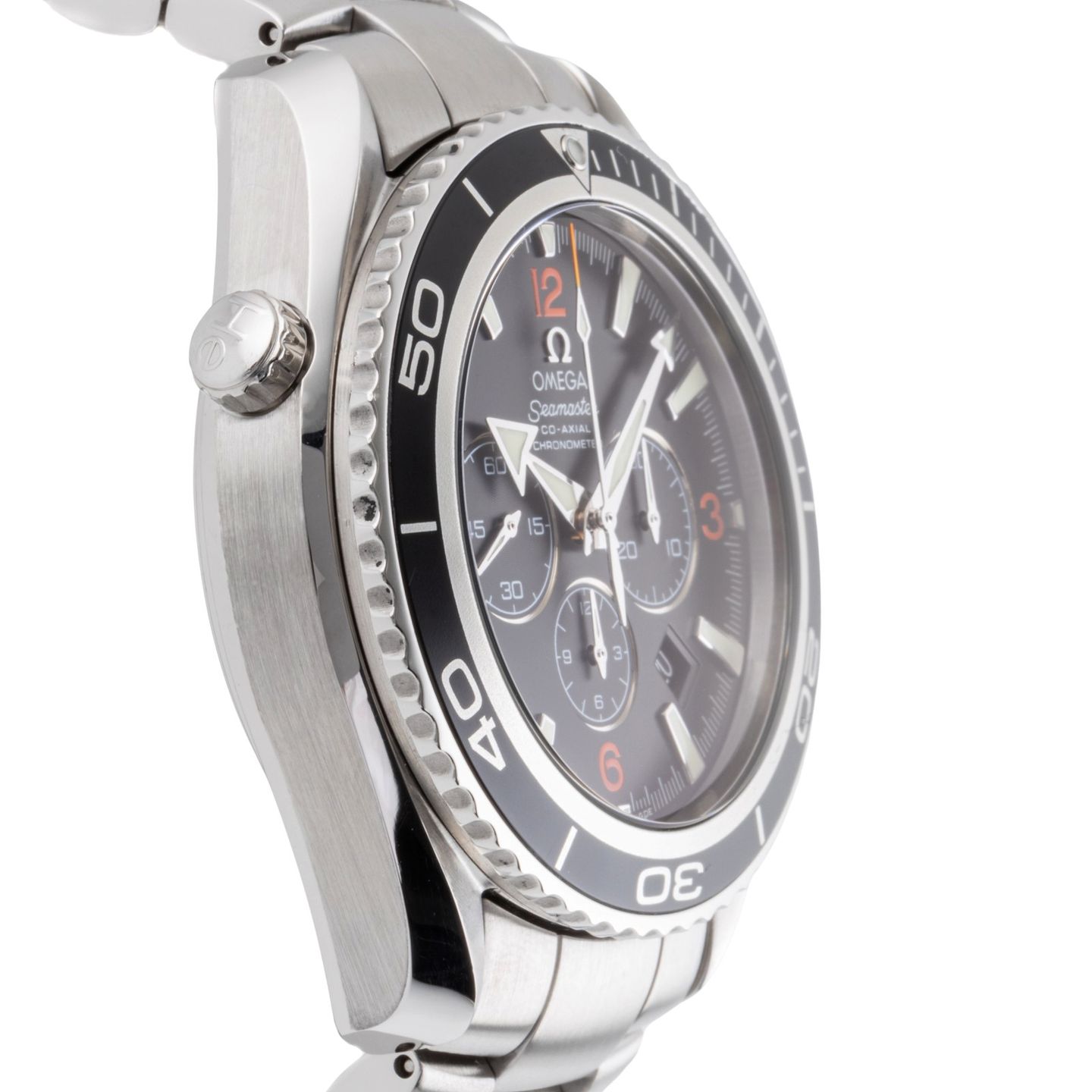 Omega Seamaster Planet Ocean Chronograph 2210.51.00 (2008) - Black dial 46 mm Steel case (7/8)