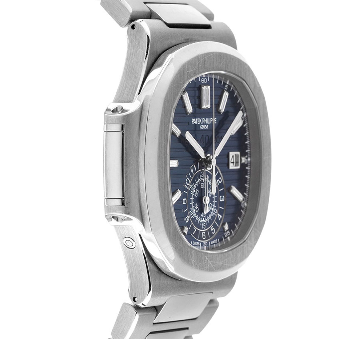 Patek Philippe Nautilus 5976/1G-001 (2017) - Blauw wijzerplaat 45mm Witgoud (5/7)