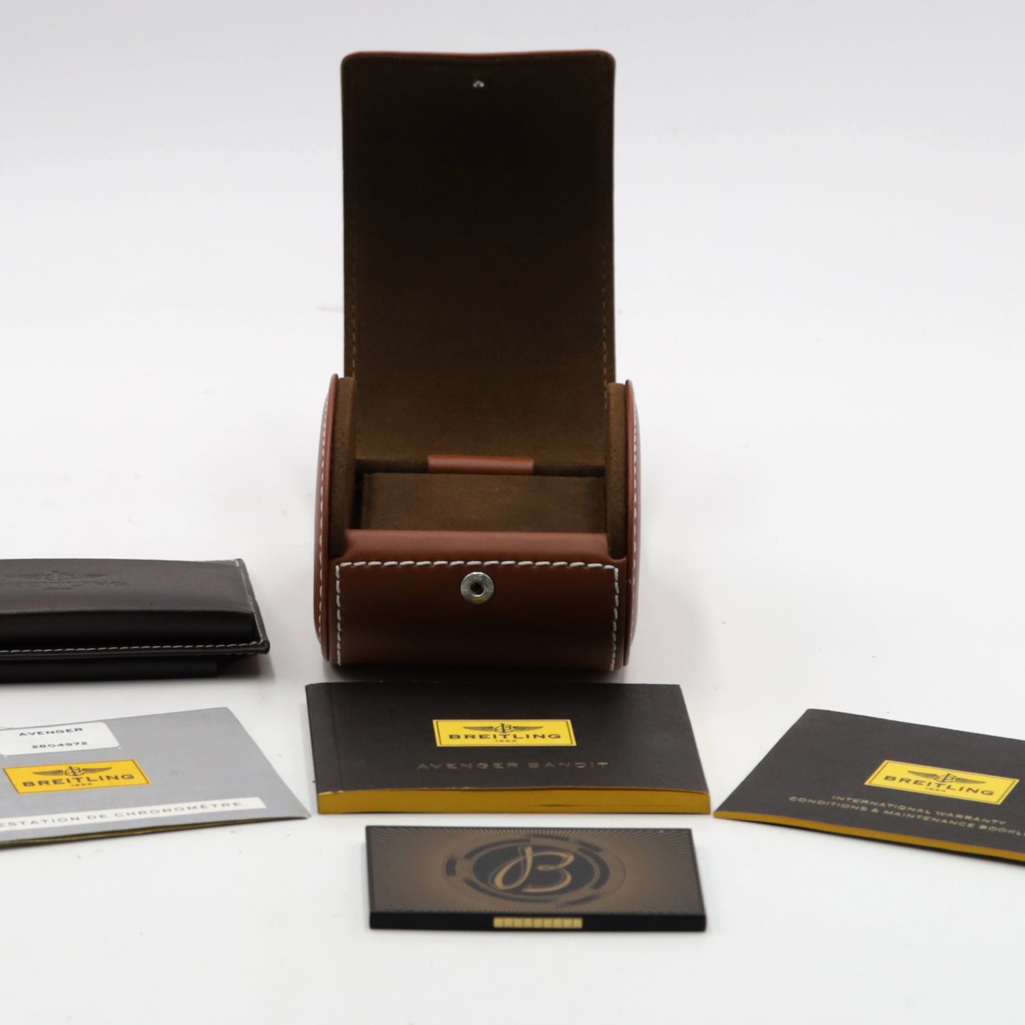 Breitling Avenger Bandit E1338310/M534 (Unknown (random serial)) - Grey dial 45 mm Titanium case (8/8)