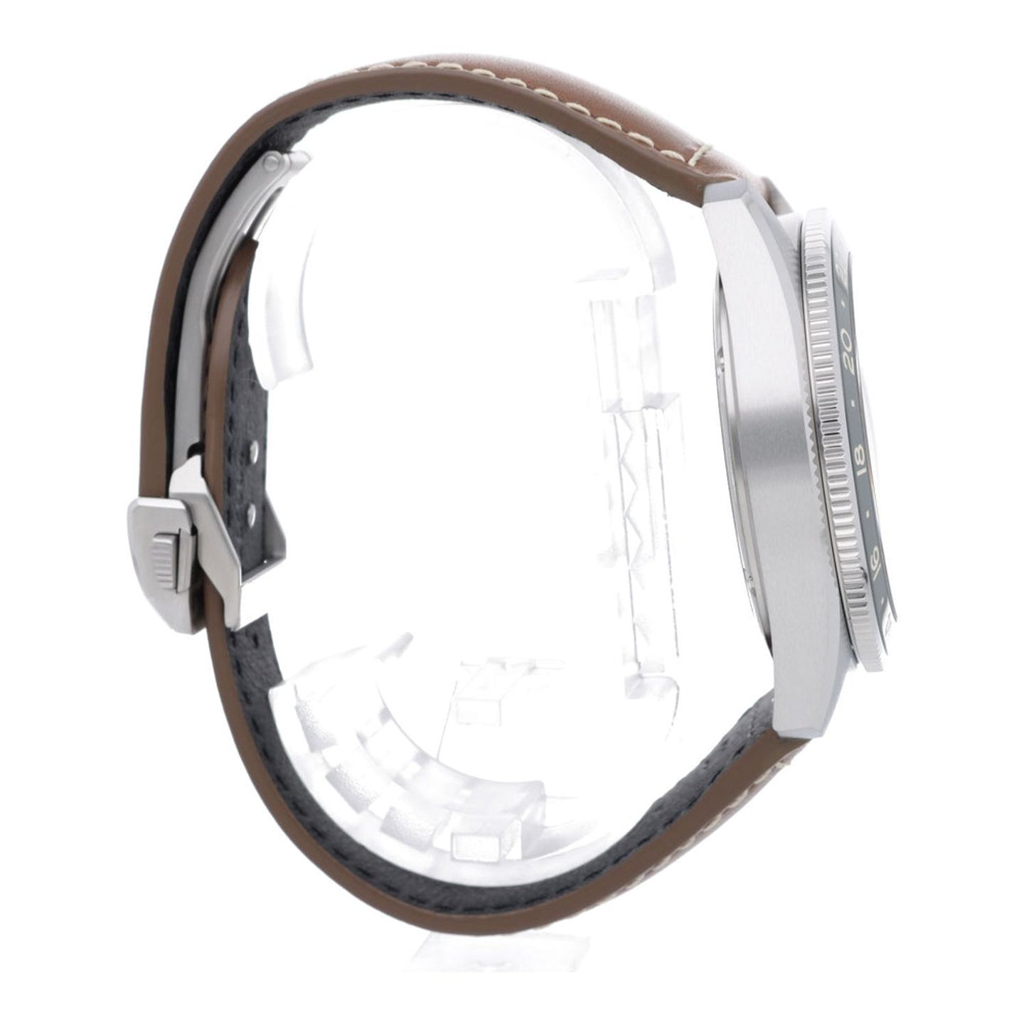 Longines Spirit L3.812.4.63.2 (2026) - Grijs wijzerplaat 42mm Staal (6/7)