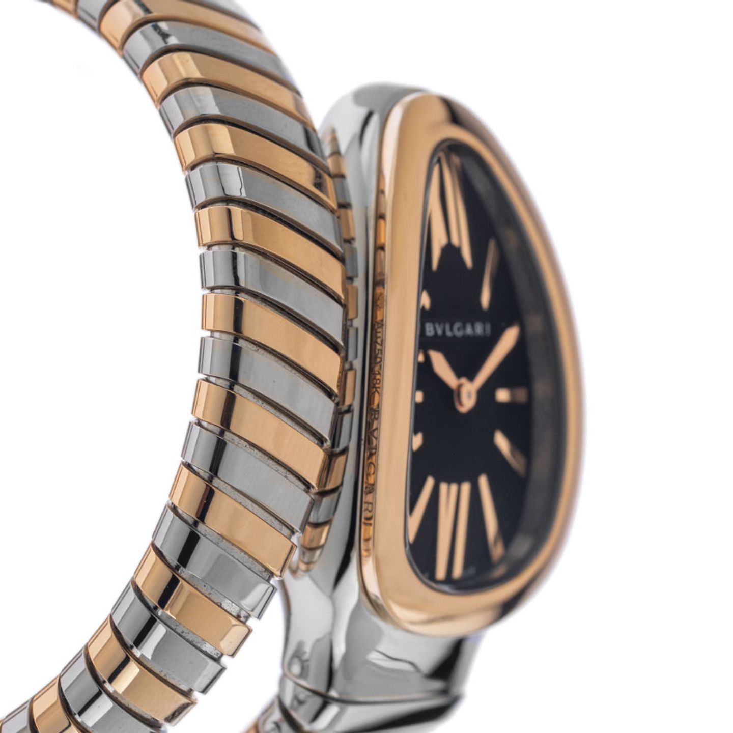 Bulgari Serpenti 102123 (2025) - Black dial 35 mm Steel case (5/8)