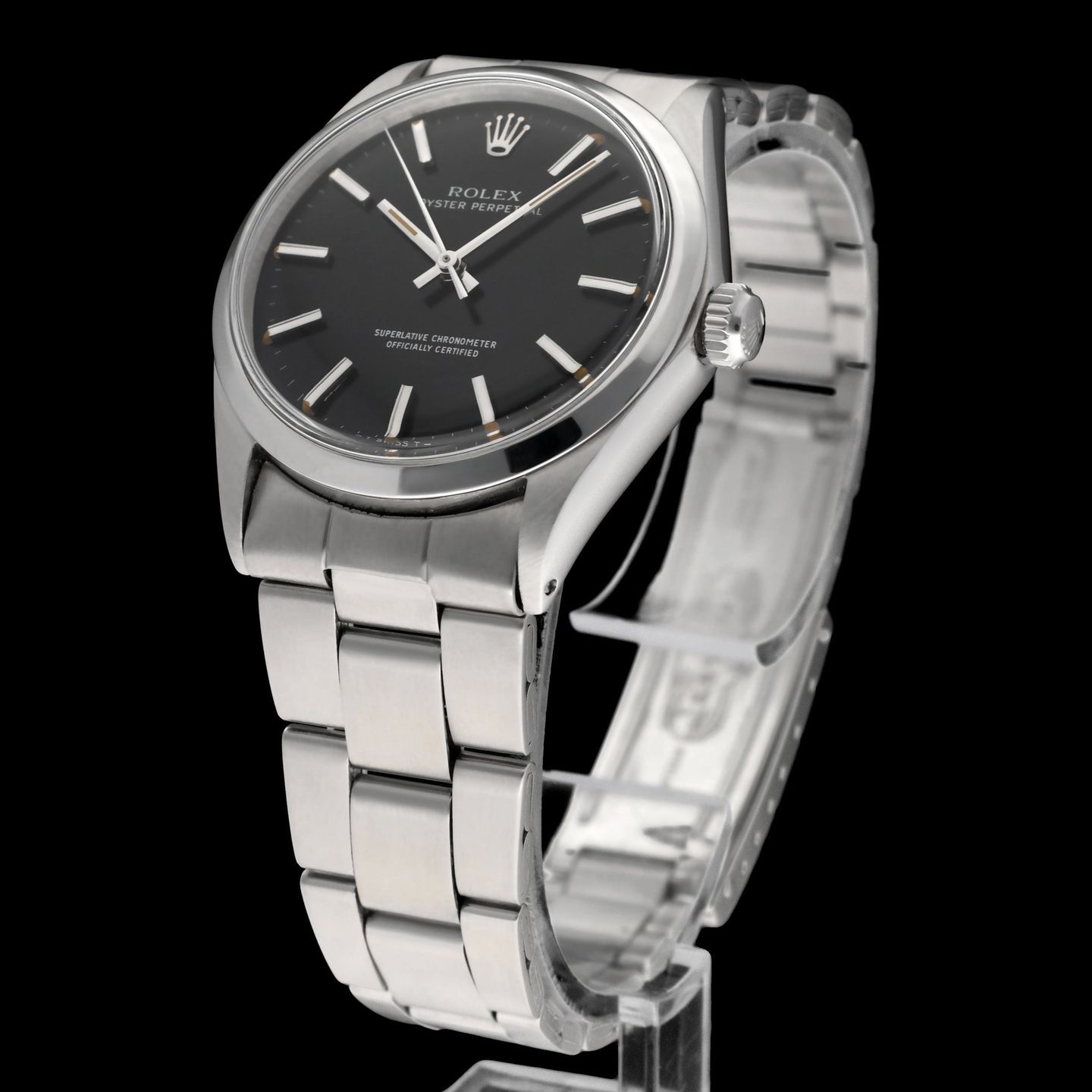 Rolex Oyster Perpetual 1002 (1969) - 34 mm Steel case (4/7)
