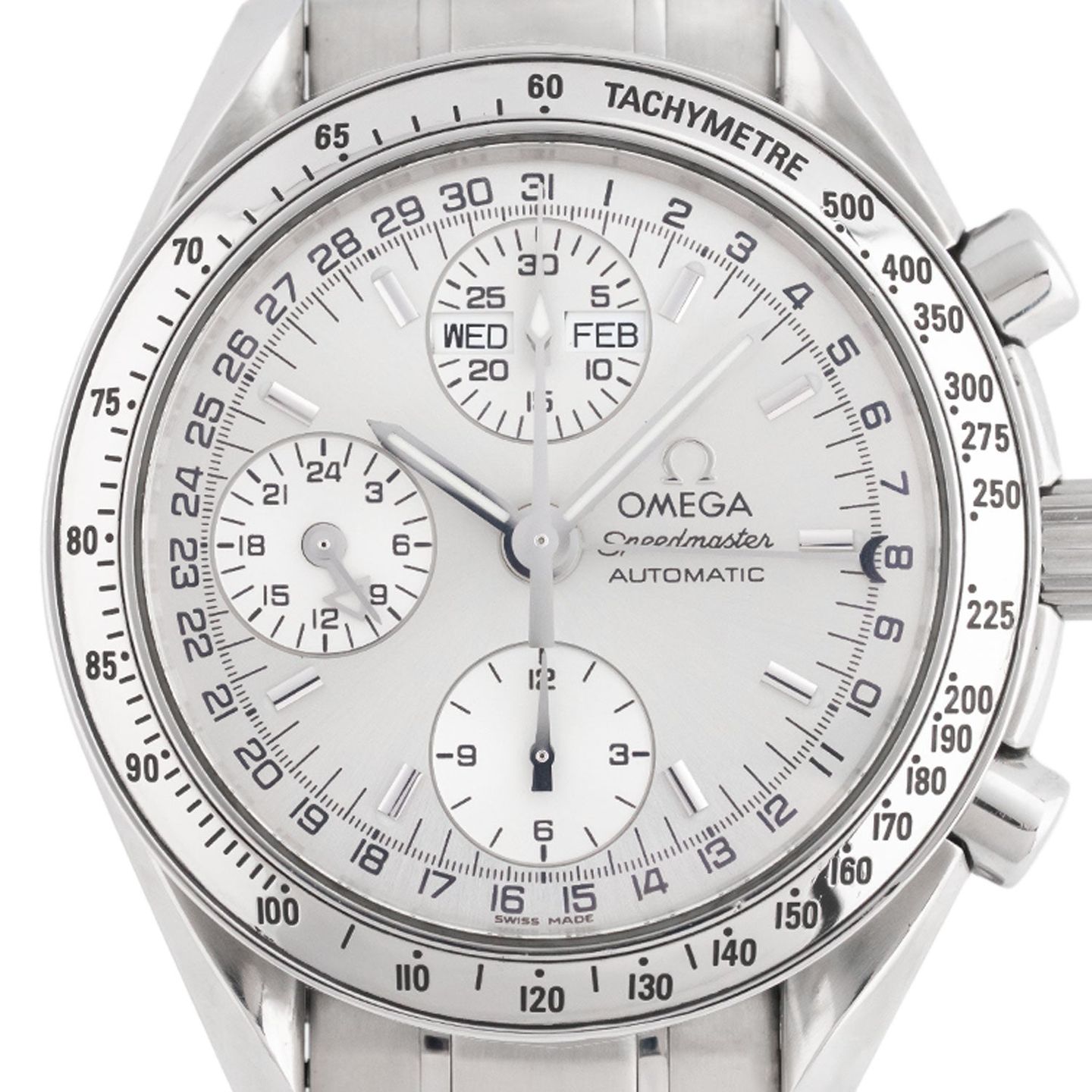 Omega Speedmaster Day Date 3523.30.00 (Onbekend (willekeurig serienummer)) - Zilver wijzerplaat 39mm Staal (2/4)