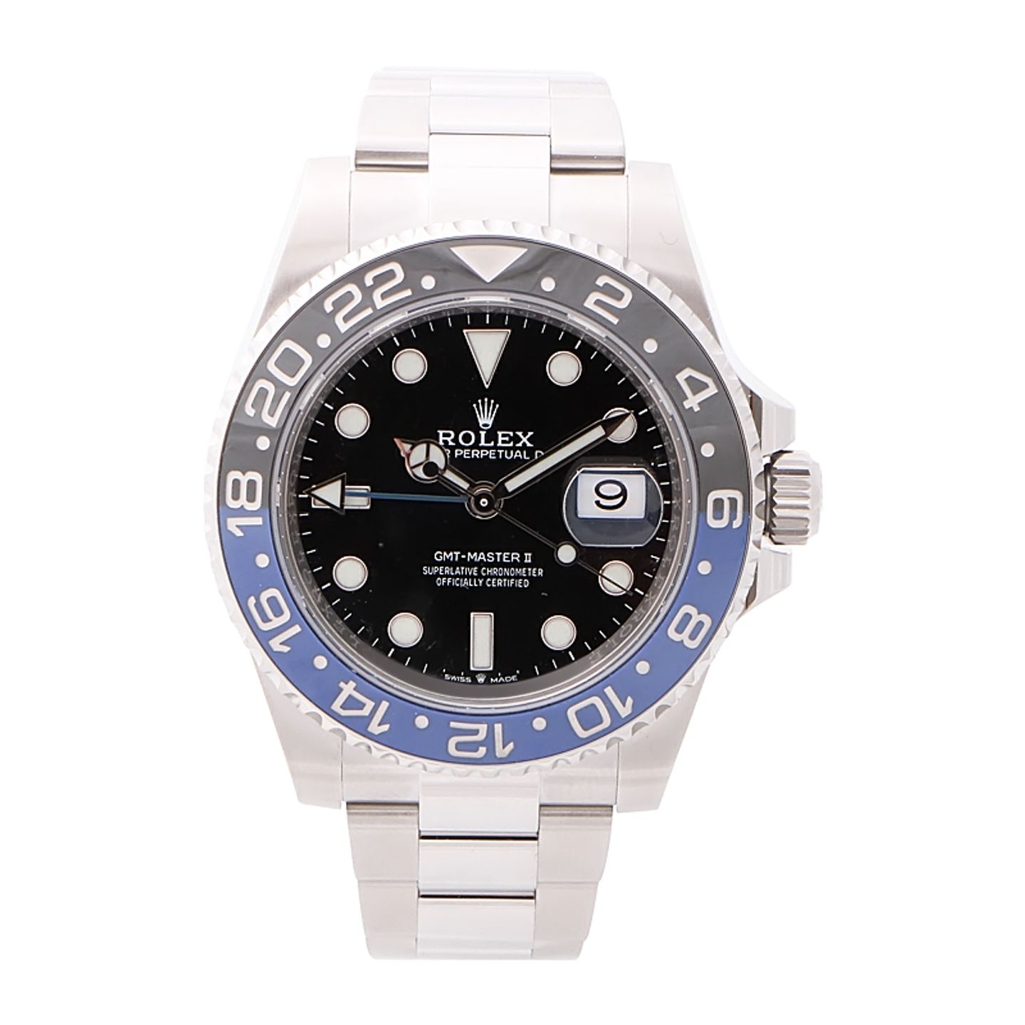 Rolex GMT-Master II 126710BLNR (2023) - Zwart wijzerplaat 40mm Staal (1/4)