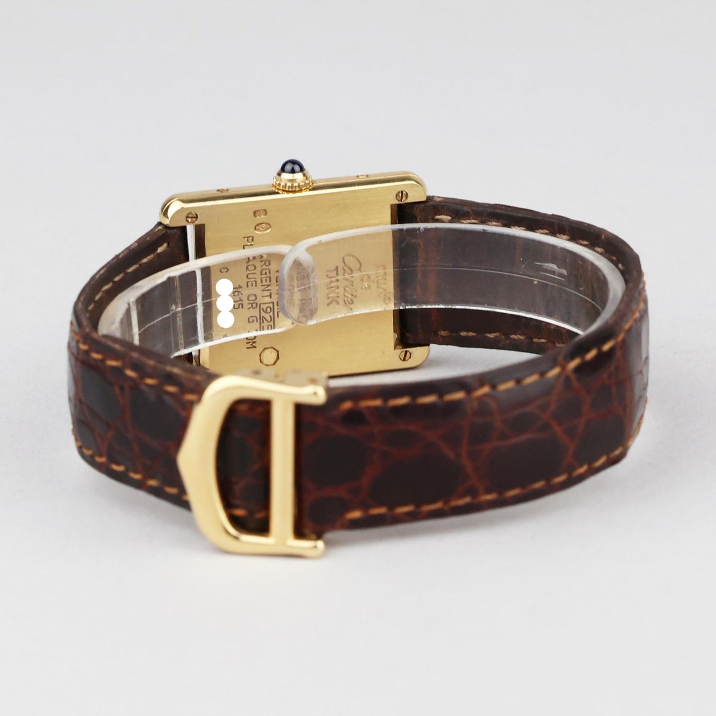 Cartier Tank 1615 (1997) - 23 mm Silver case (6/8)
