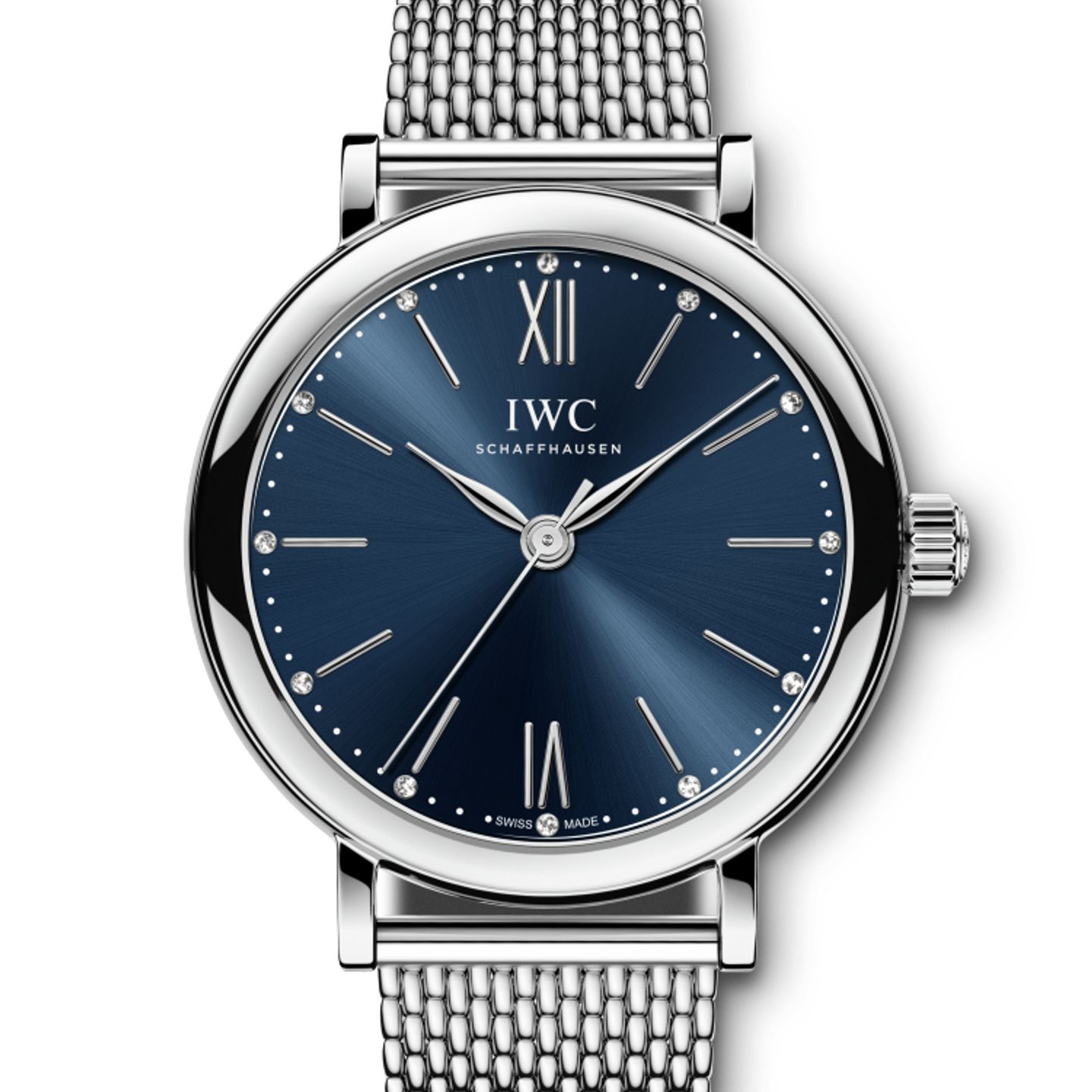 IWC Portofino IW357404 (2024) - Blauw wijzerplaat 34mm Staal (1/1)