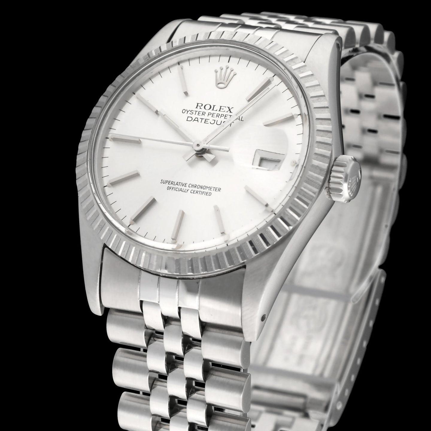 Rolex Datejust 36 16030 (1984) - Silver dial 36 mm Steel case (7/8)