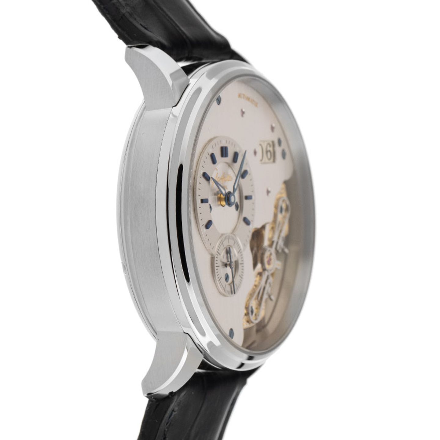 Glashütte Original PanoMaticInverse 1-91-02-02-02-61 (2026) - Grey dial 42 mm Steel case (5/7)