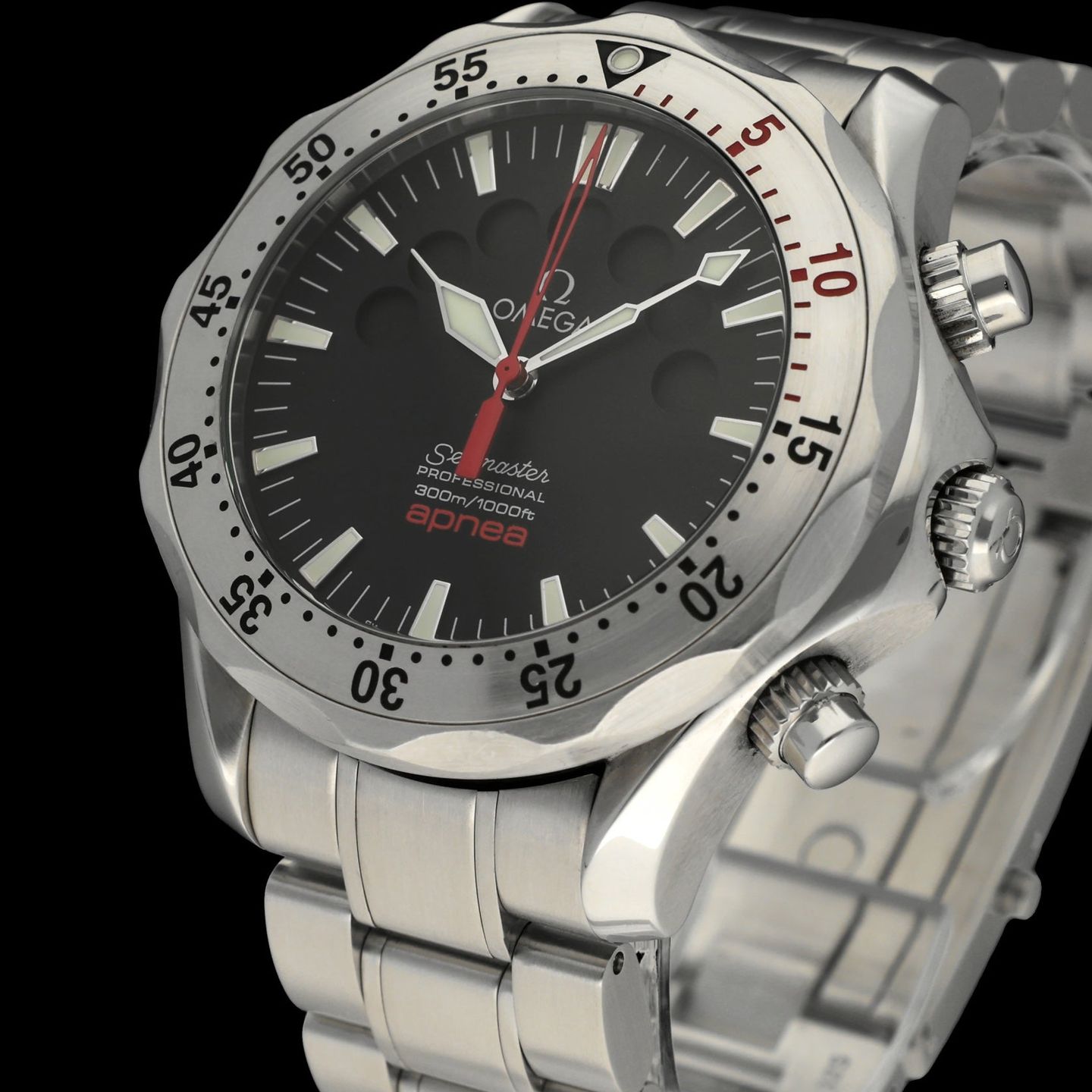 Omega Seamaster Diver 300 M 2595.50.00 (2011) - Black dial 42 mm Steel case (7/8)