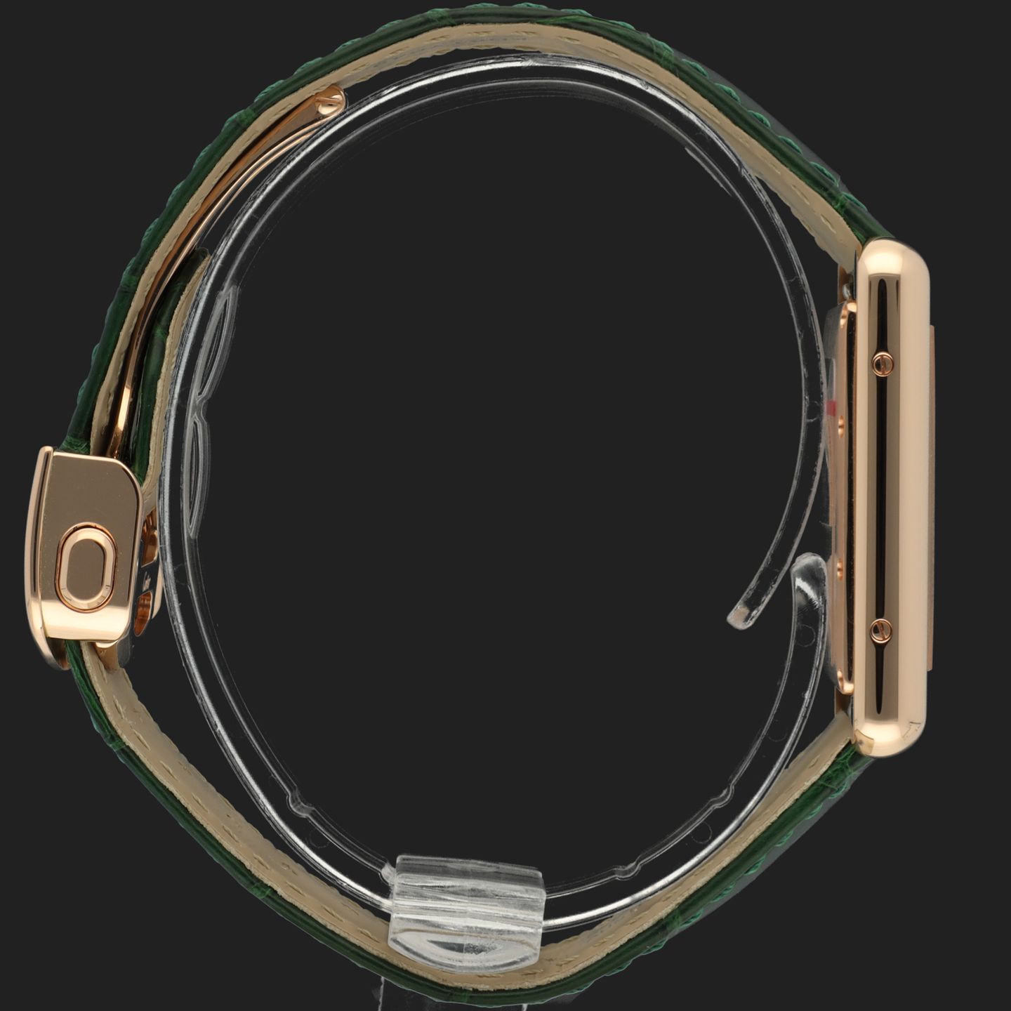 Cartier Tank Louis Cartier WGTA0011 (2025) - Silver dial 34 mm Rose Gold case (5/8)