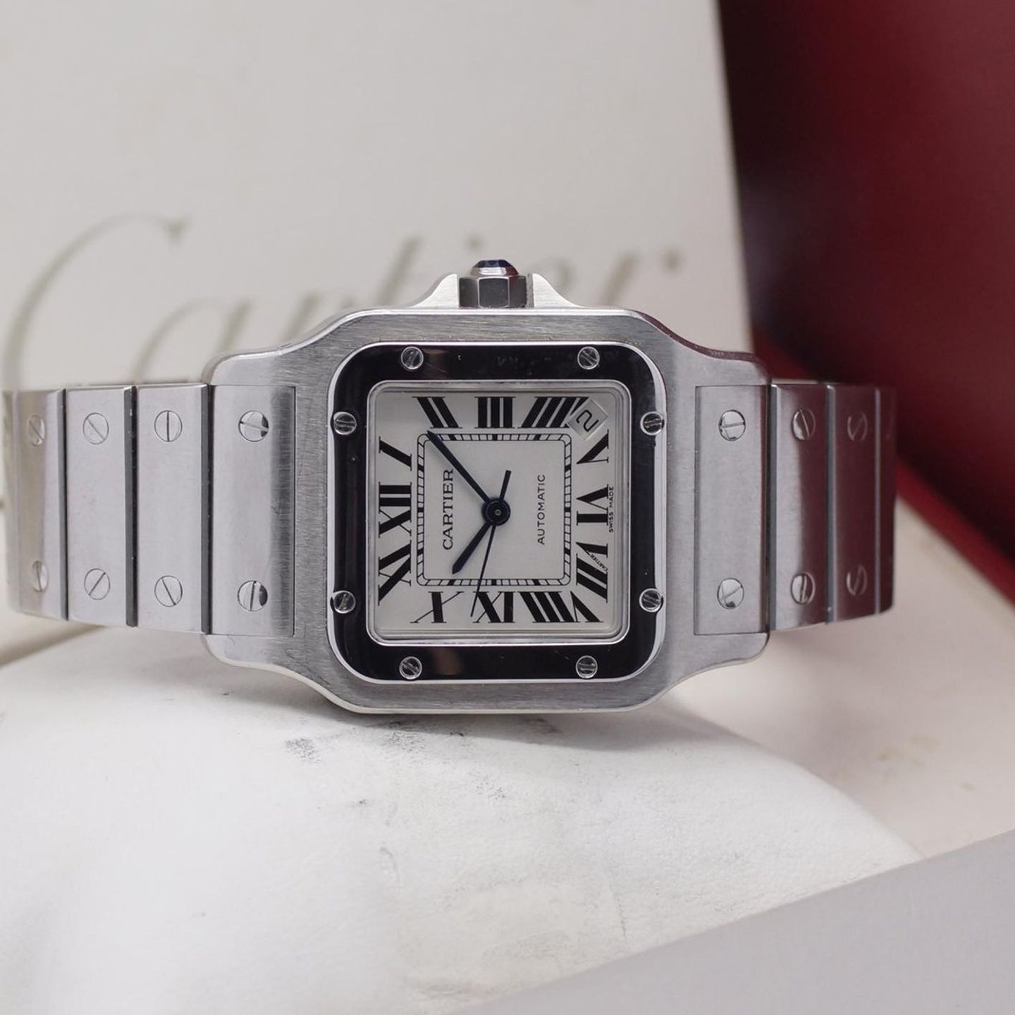 Cartier Santos Galbée W20098D6 - (2/8)