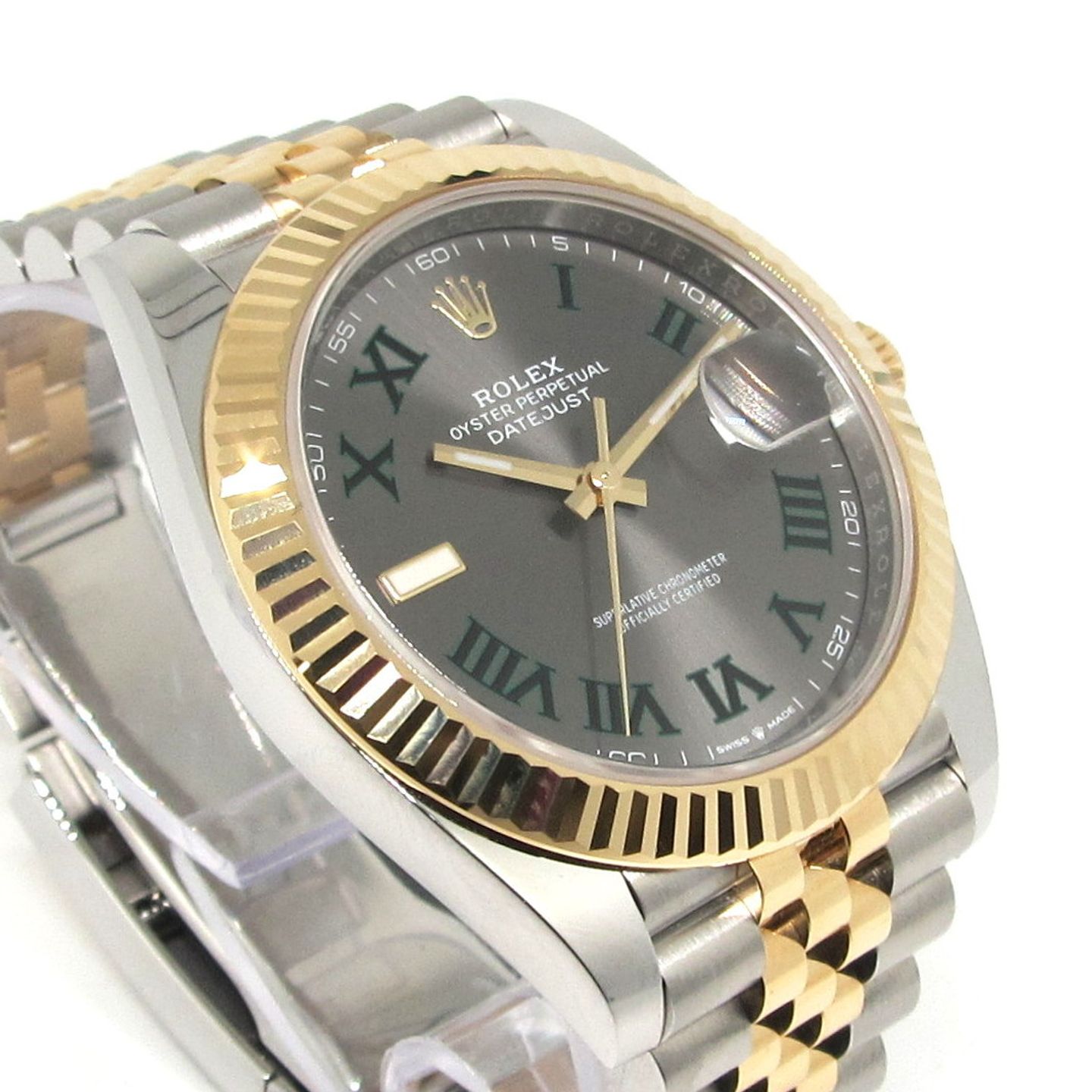 Rolex Datejust 41 126333 (2023) - Grey dial 41 mm Gold/Steel case (6/6)