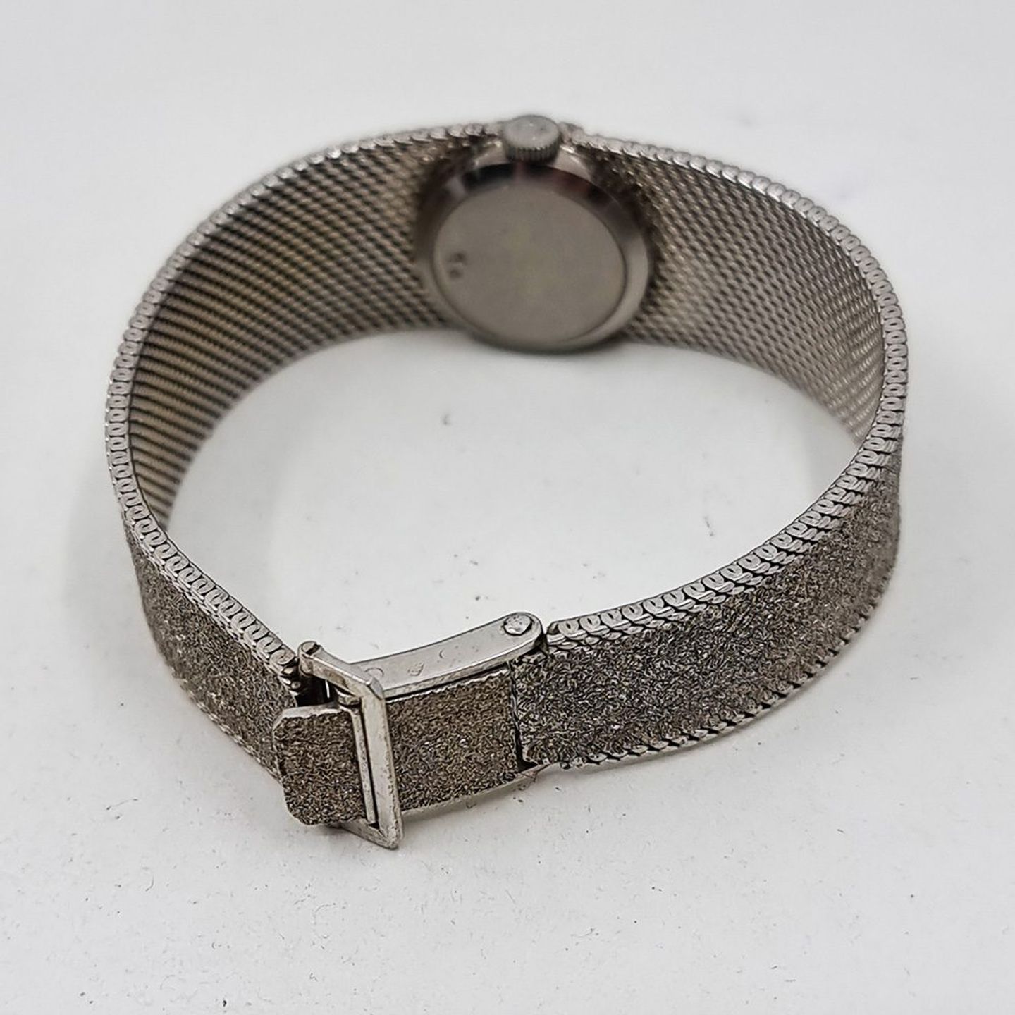 Omega De Ville Cal. 485 (Unknown (random serial)) - Silver dial Unknown White Gold case (7/8)