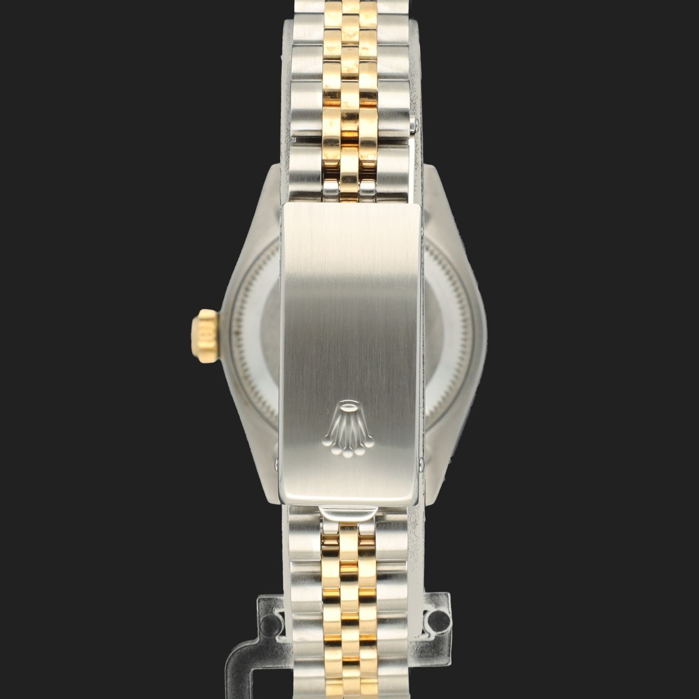 Rolex Lady-Datejust 69173 (1992) - Champagne dial 26 mm Gold/Steel case (6/8)