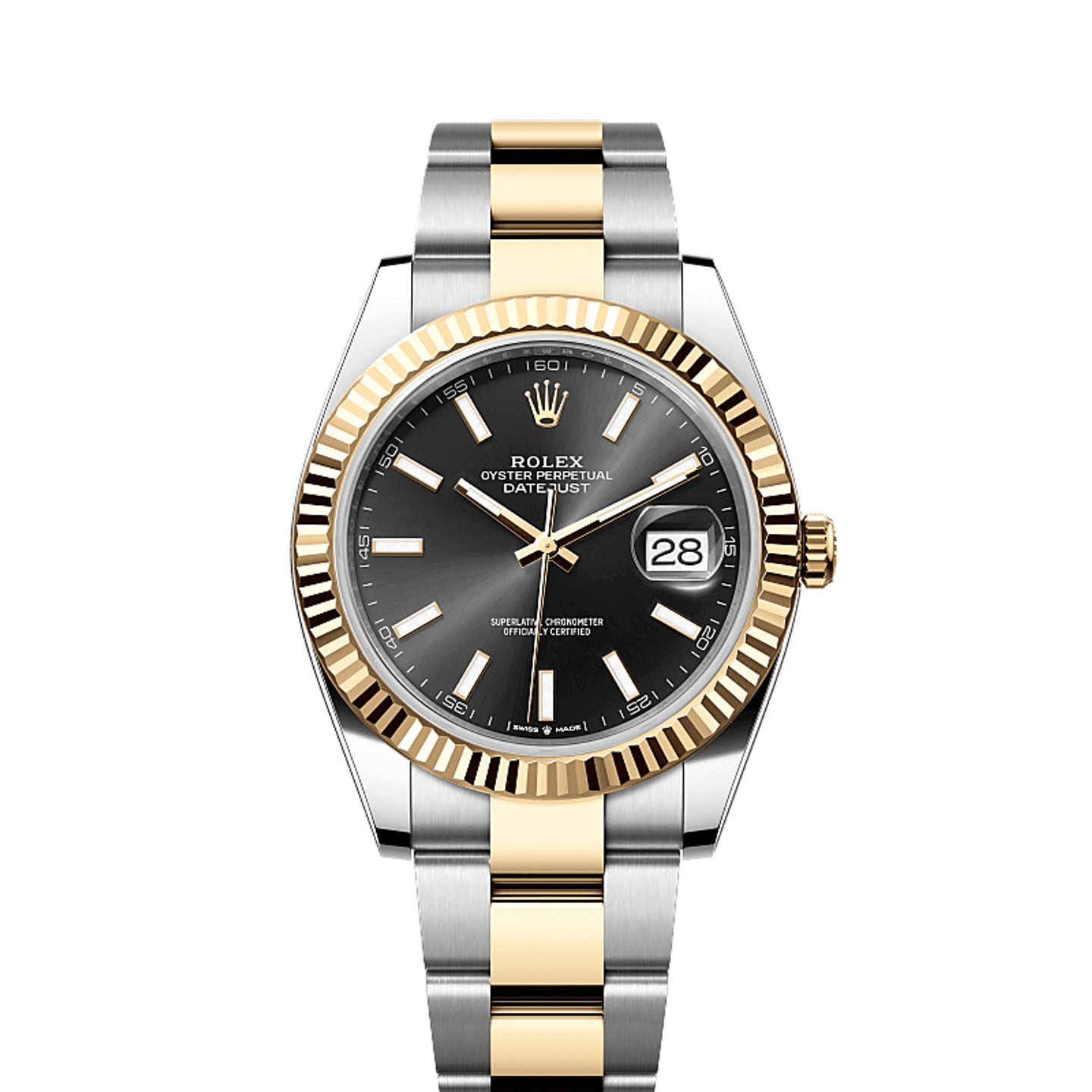 Rolex Datejust 41 126333 (2025) - Zwart wijzerplaat 41mm Goud/Staal (1/1)