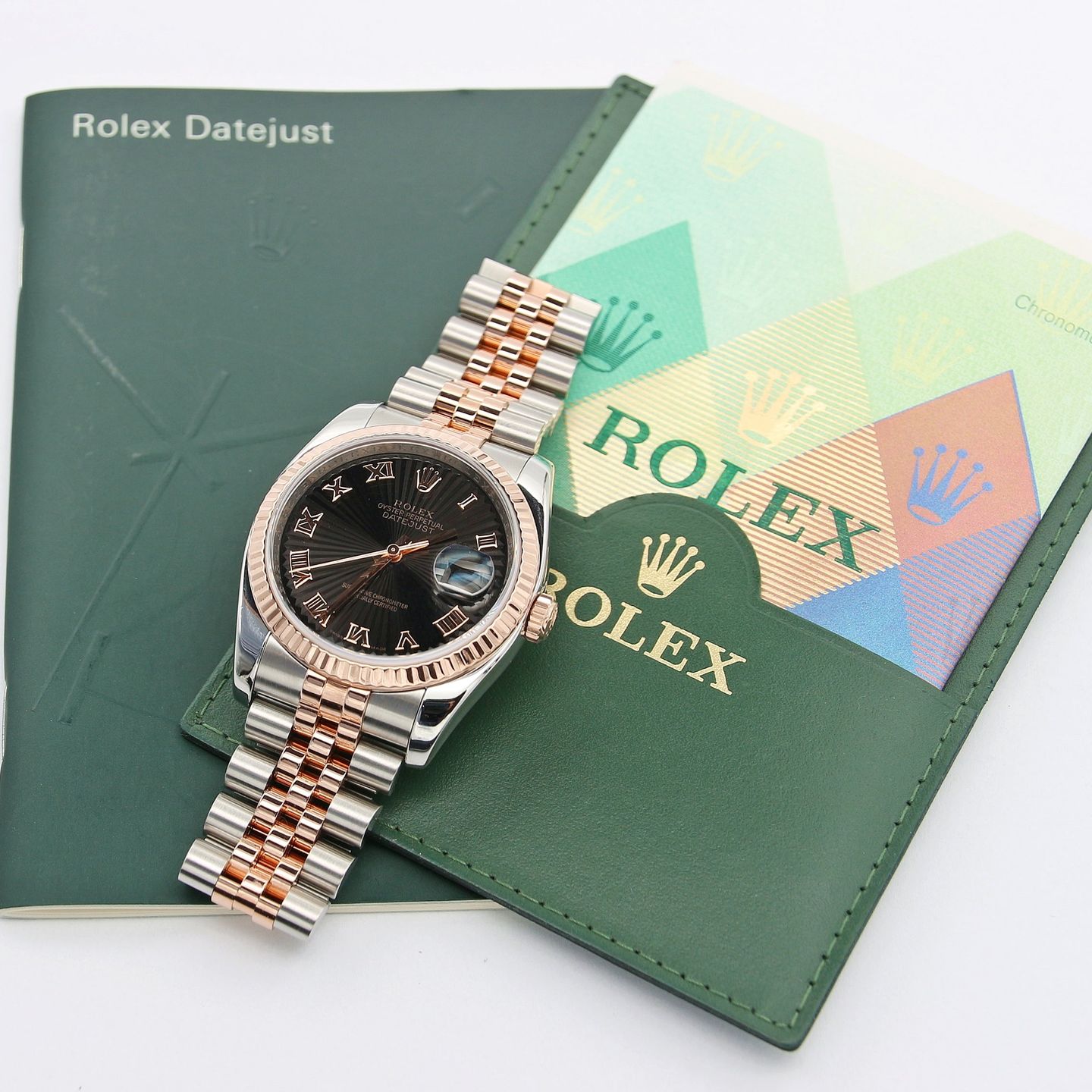 Rolex Datejust 36 116231 (Onbekend (willekeurig serienummer)) - 36mm Goud/Staal (2/8)