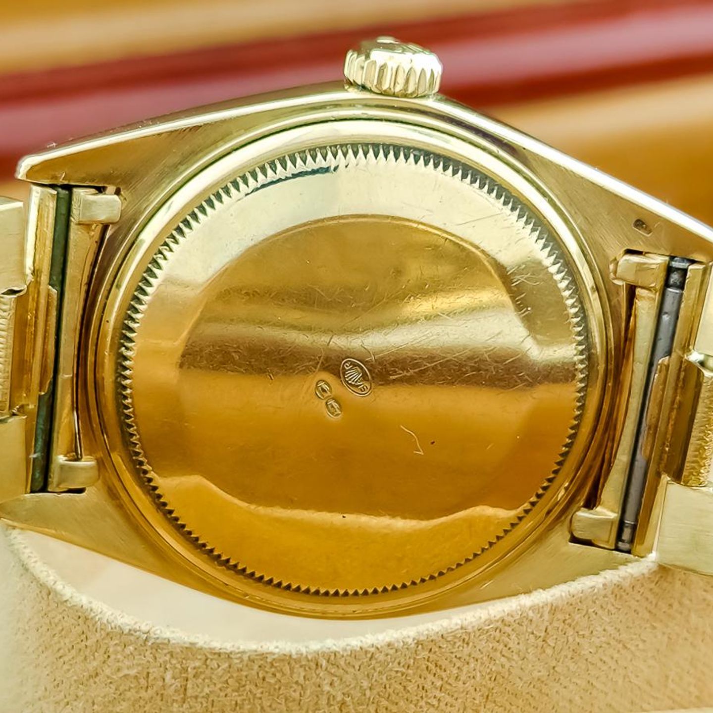 Rolex Day-Date 1806 (1965) - Champagne dial 36 mm Yellow Gold case (2/8)